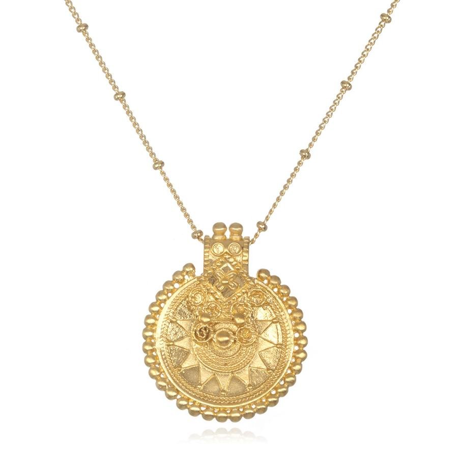 Satya Jewelry Kette Gold Mandala, vergoldet