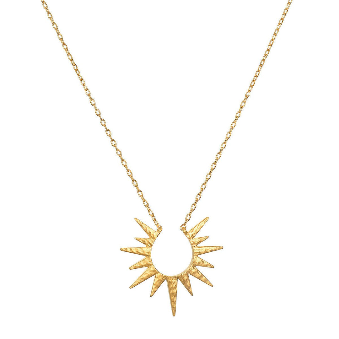 Satya Jewelry Kette Incandescent Glow Gold Starburst, vergoldet