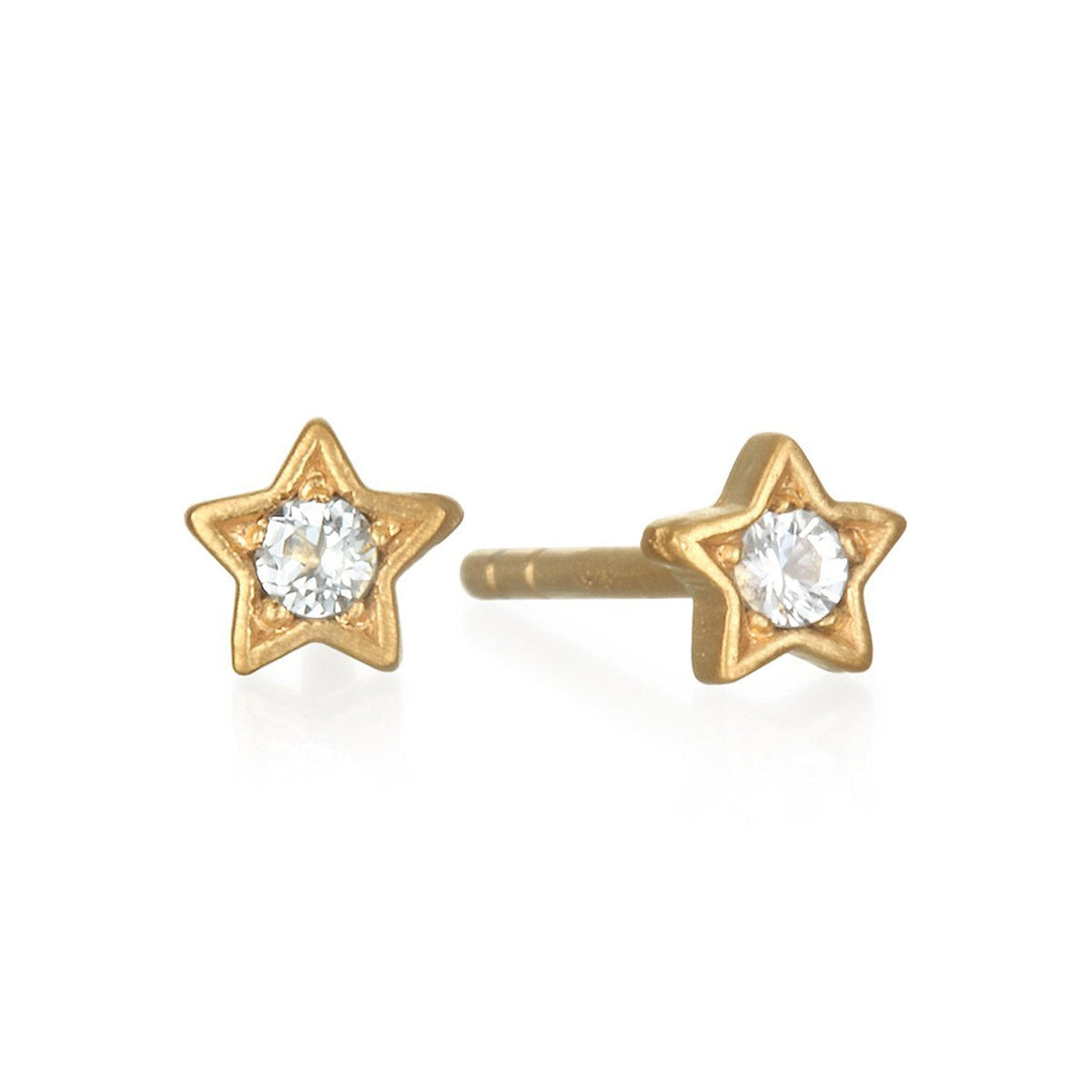 Satya Jewelry Ohrstecker Luminous Starlight Stud, vergoldet