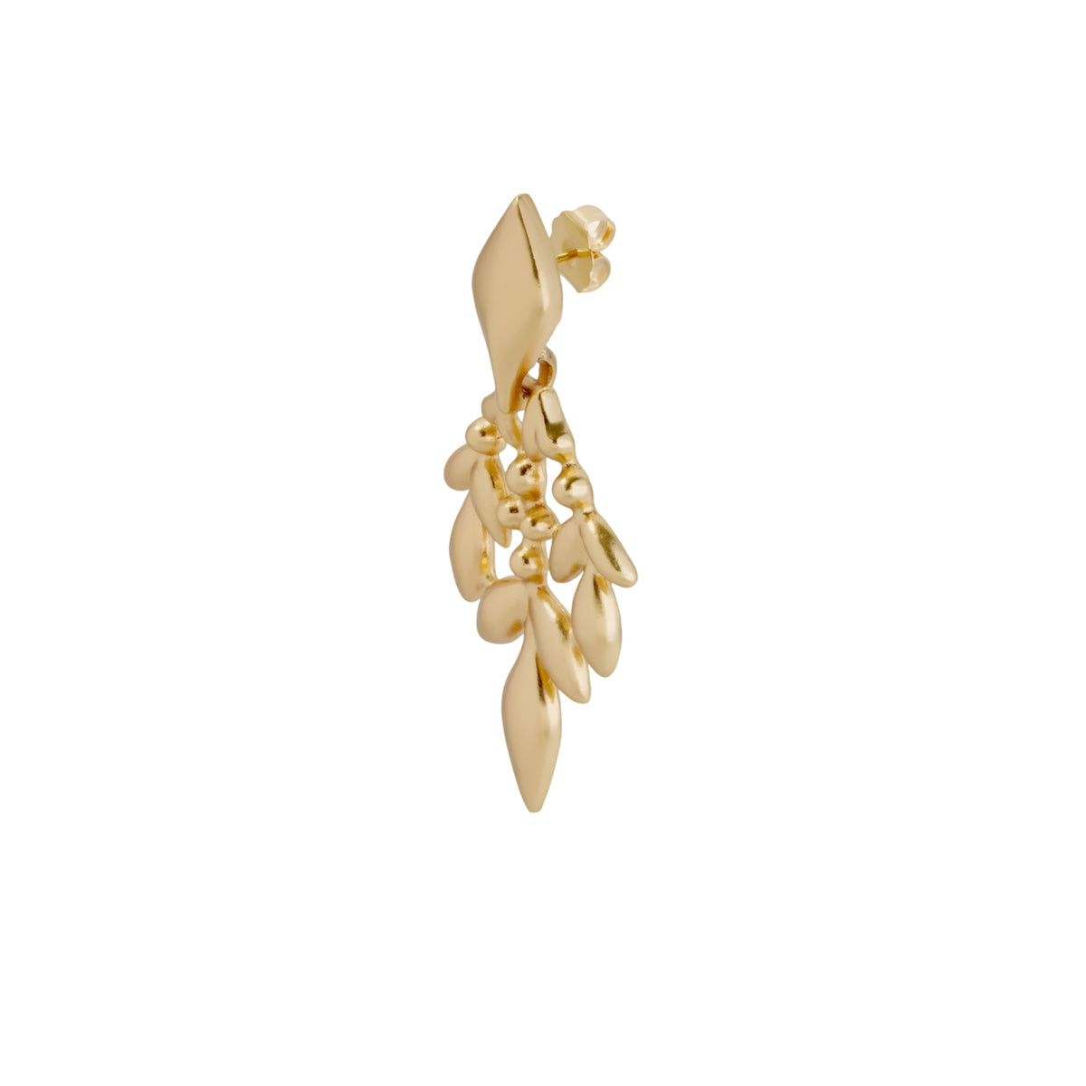 Gas Bijoux Ohrringe Olea, klein, vergoldet