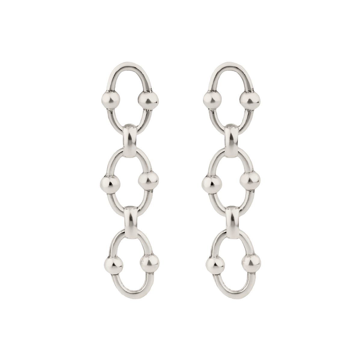 Gas Bijoux Ohrringe Rivage Mini, versilbert
