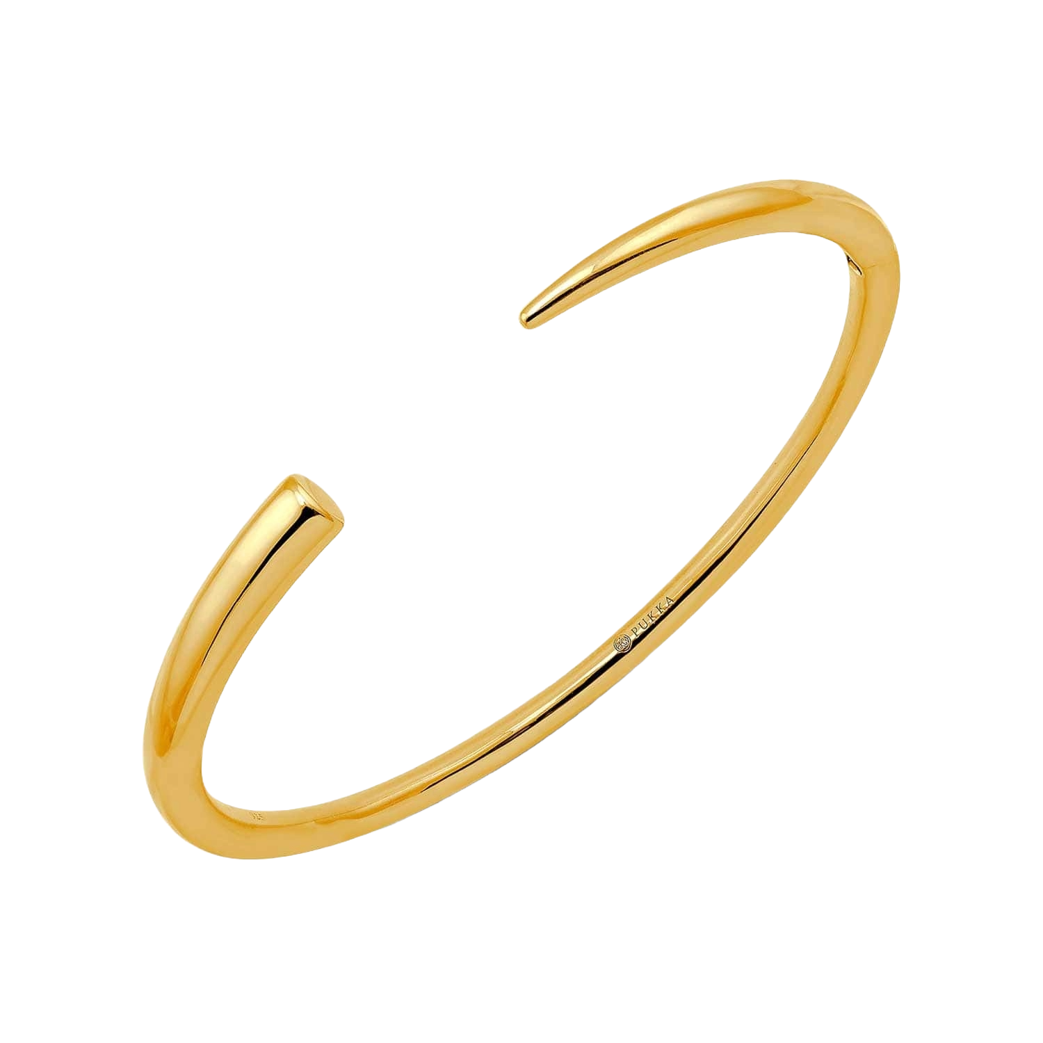 Pukka Berlin Armreif Tembo, vergoldet