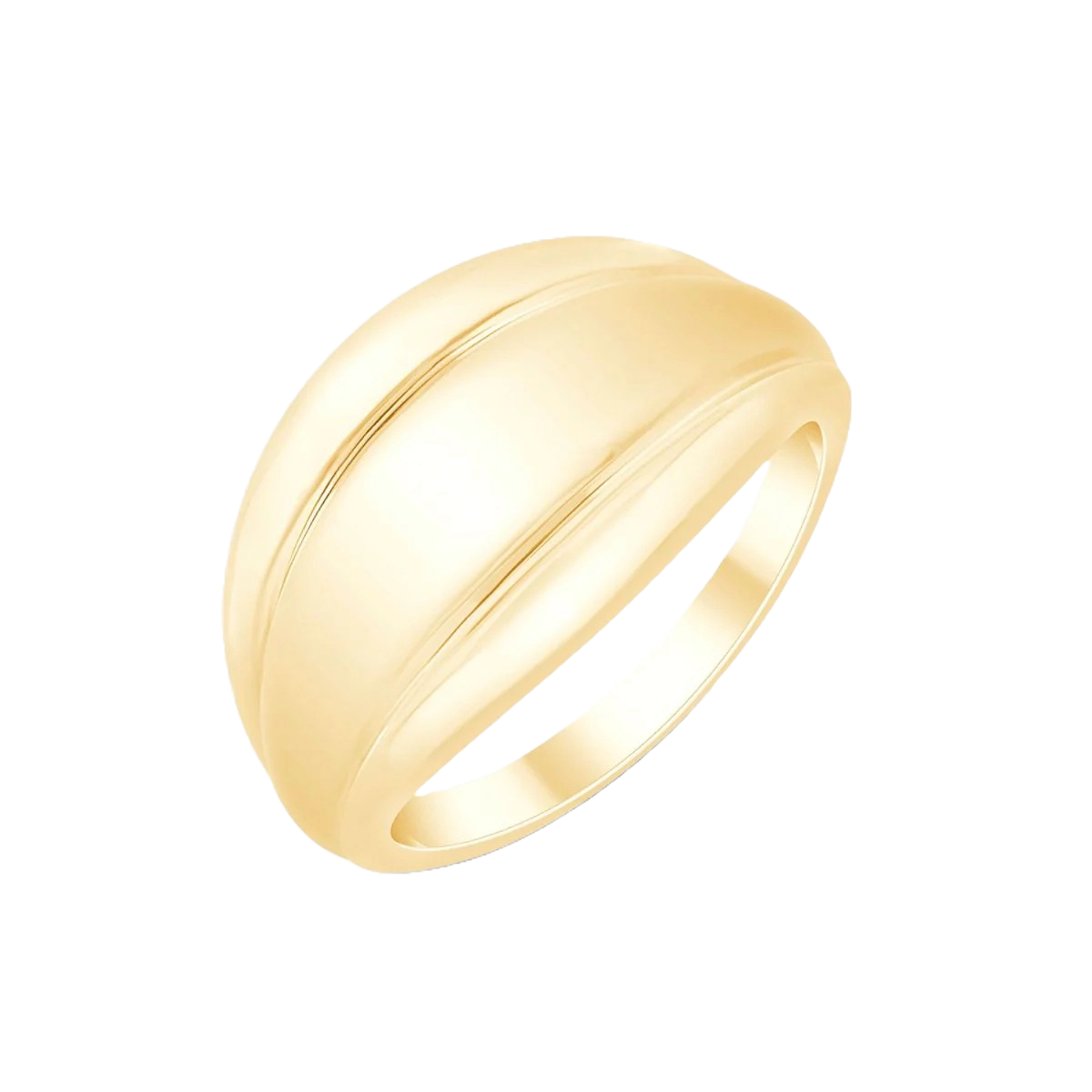 Pukka Berlin Ring Bolla Chunky, vergoldet