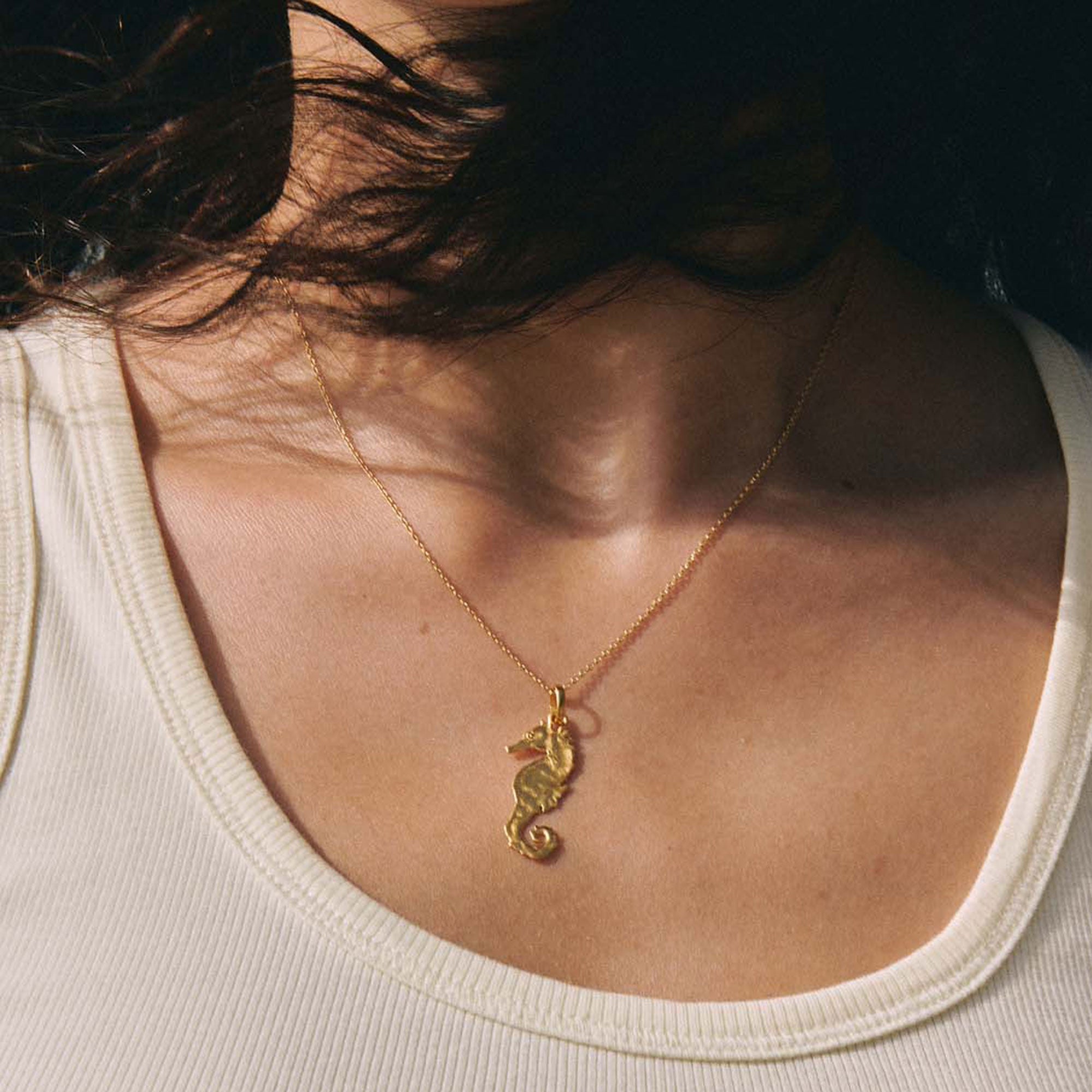 Alhaja Kette Cavaletto, vergoldet