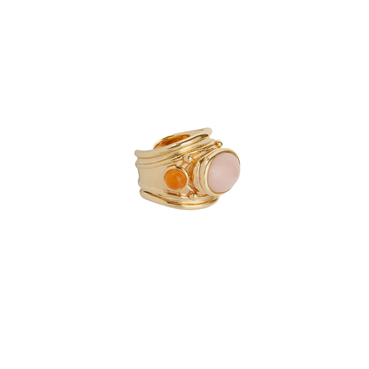 #farbe_rose quartz & carnelian