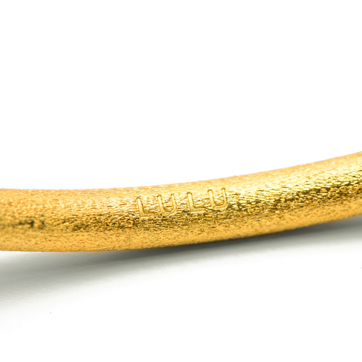 Lulu Copenhagen Armreif Color Bangle, vergoldet matt