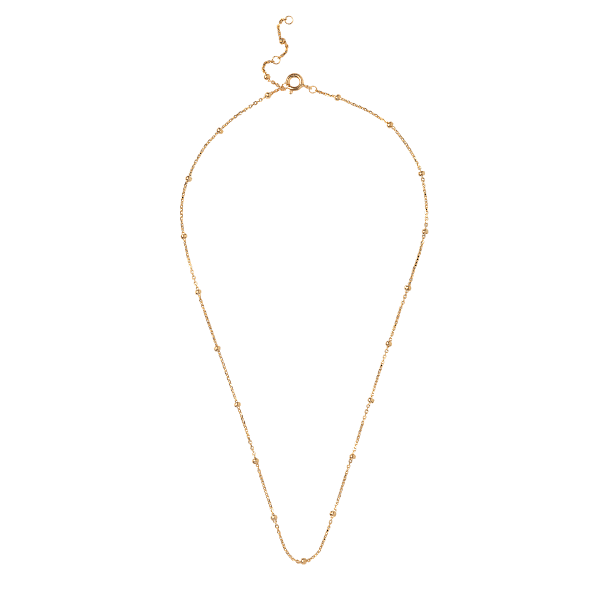 Enamel Copenhagen Kette Beaded Chain, vergoldet