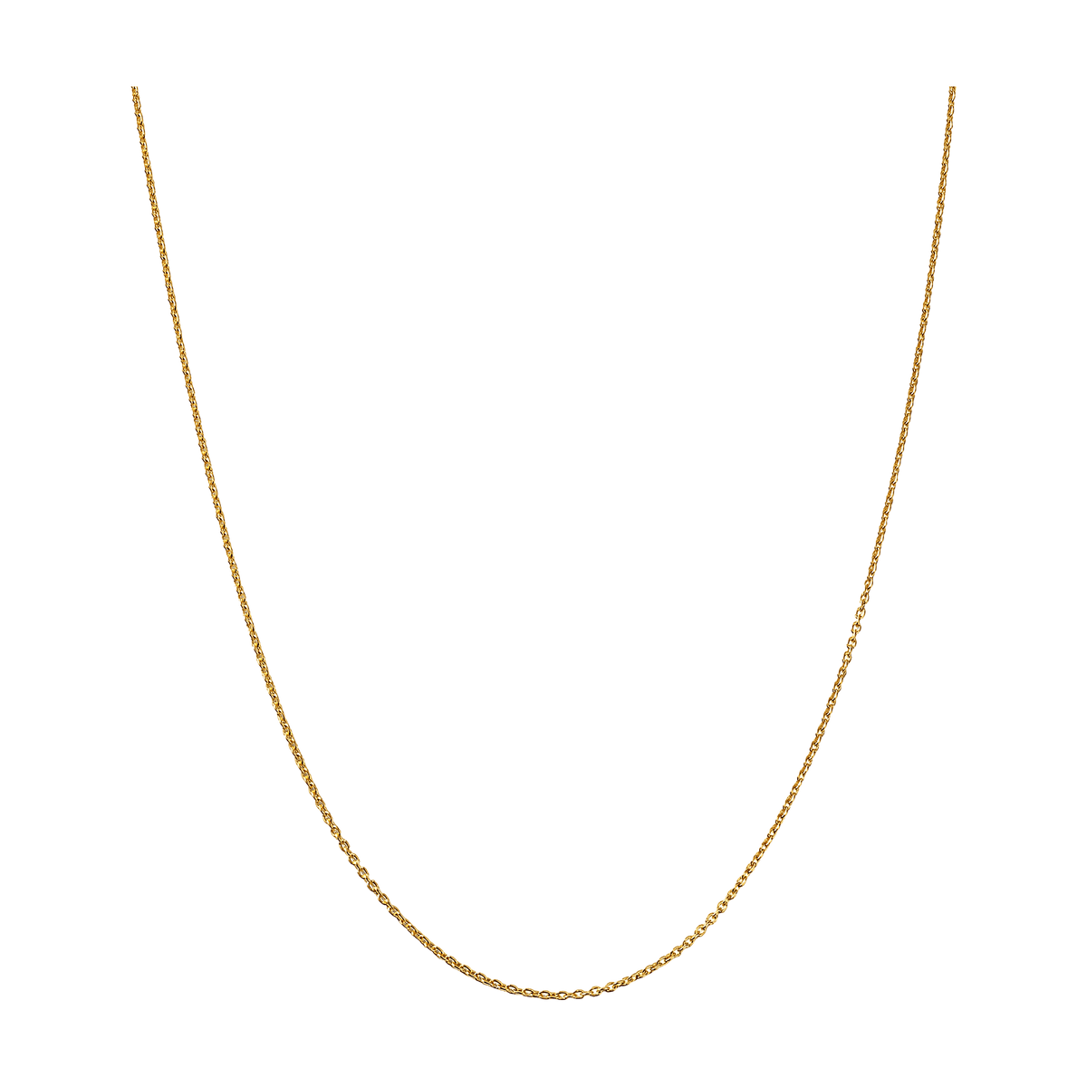 Syster P Kette Beloved Short Oval, vergoldet