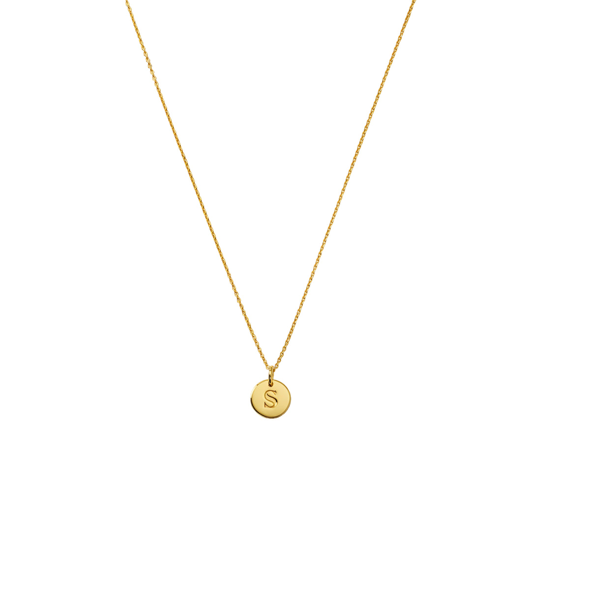 Syster P Kette Beloved Short Oval, vergoldet
