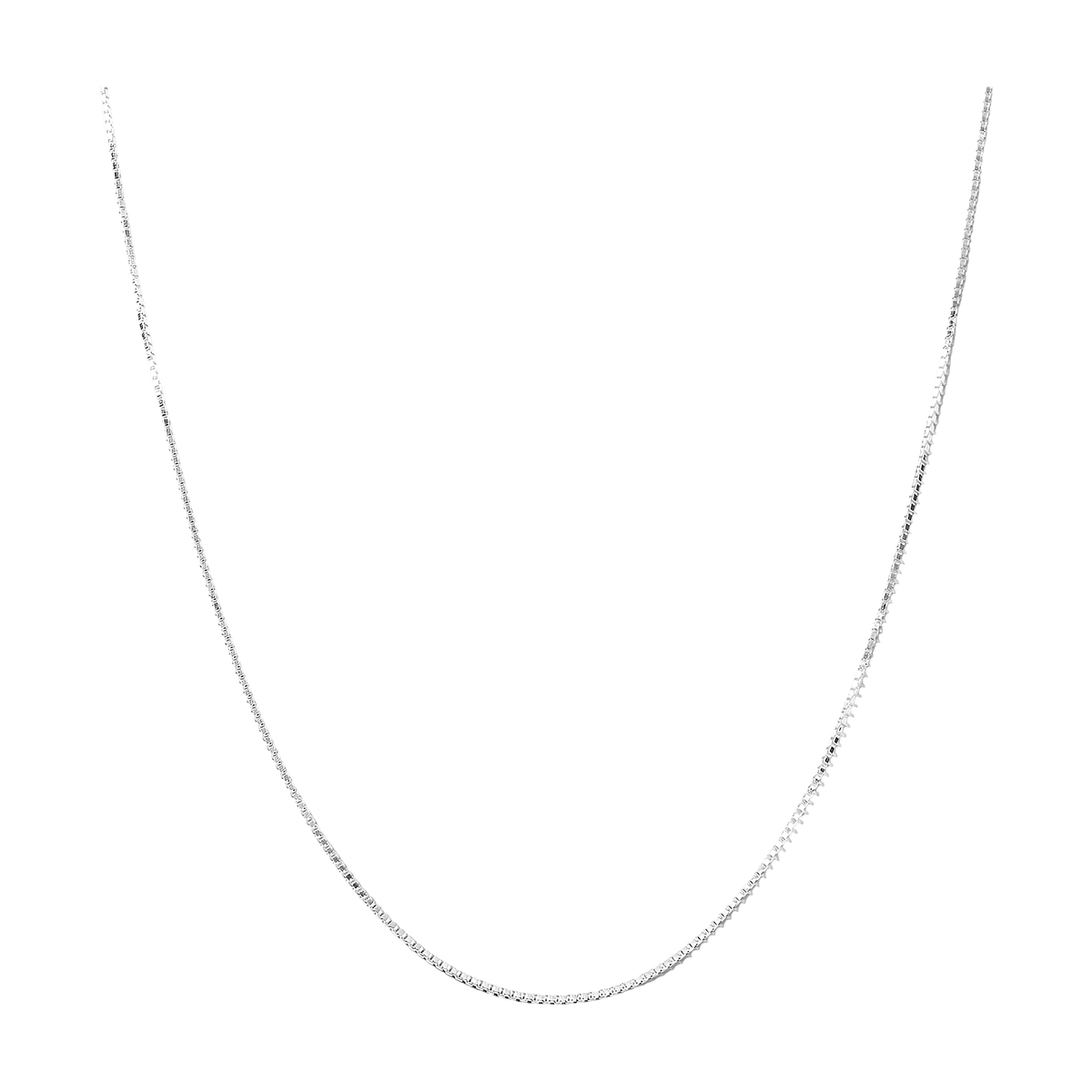 Syster P Kette Beloved Short Box, Silber