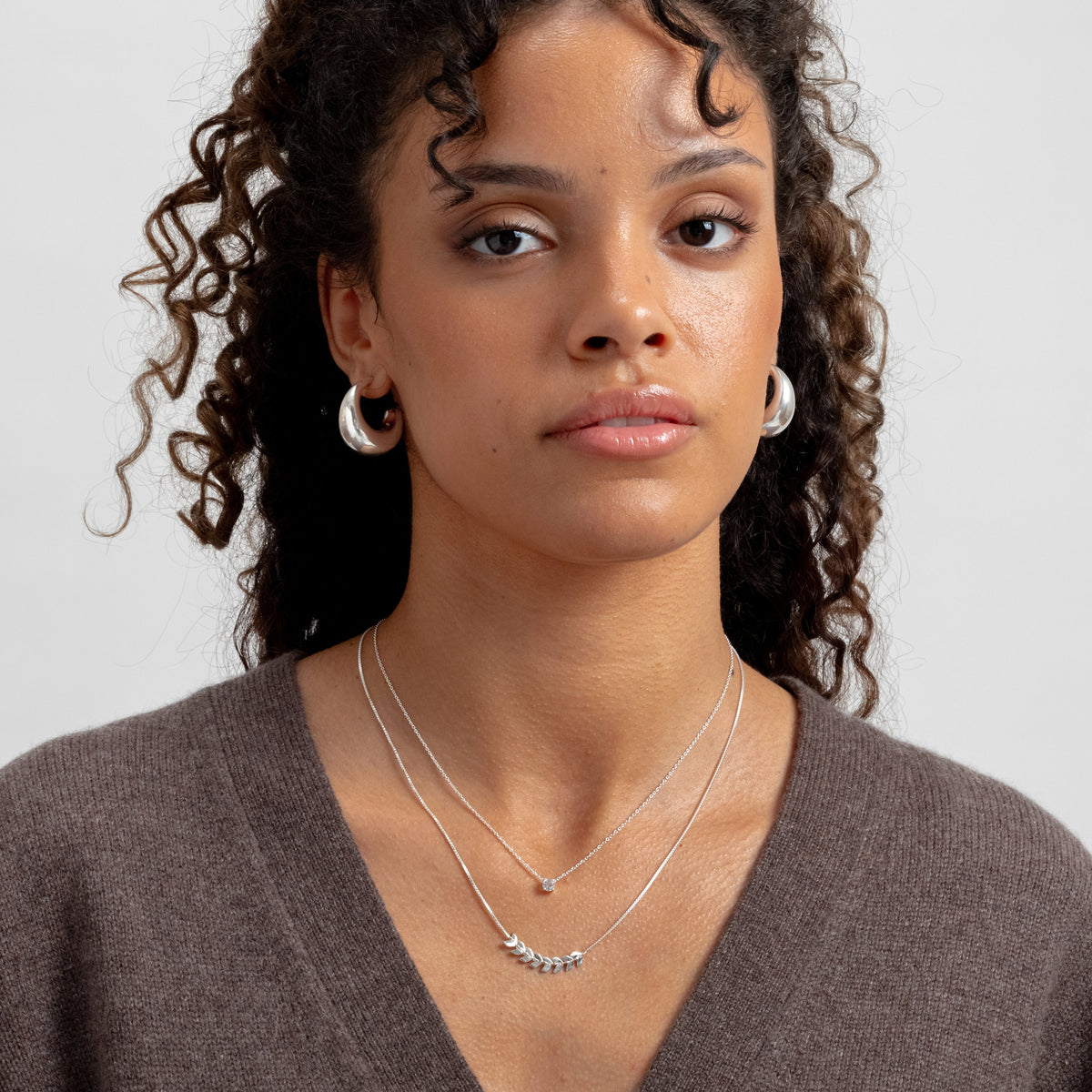 Syster P Kette Layers Simone, Silber
