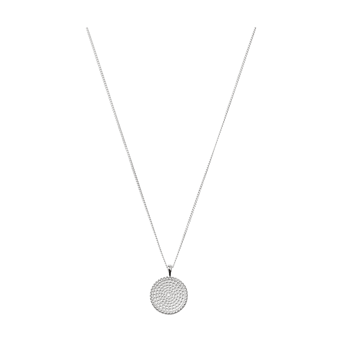 Syster P Kette Lucky Coin Heal, Silber