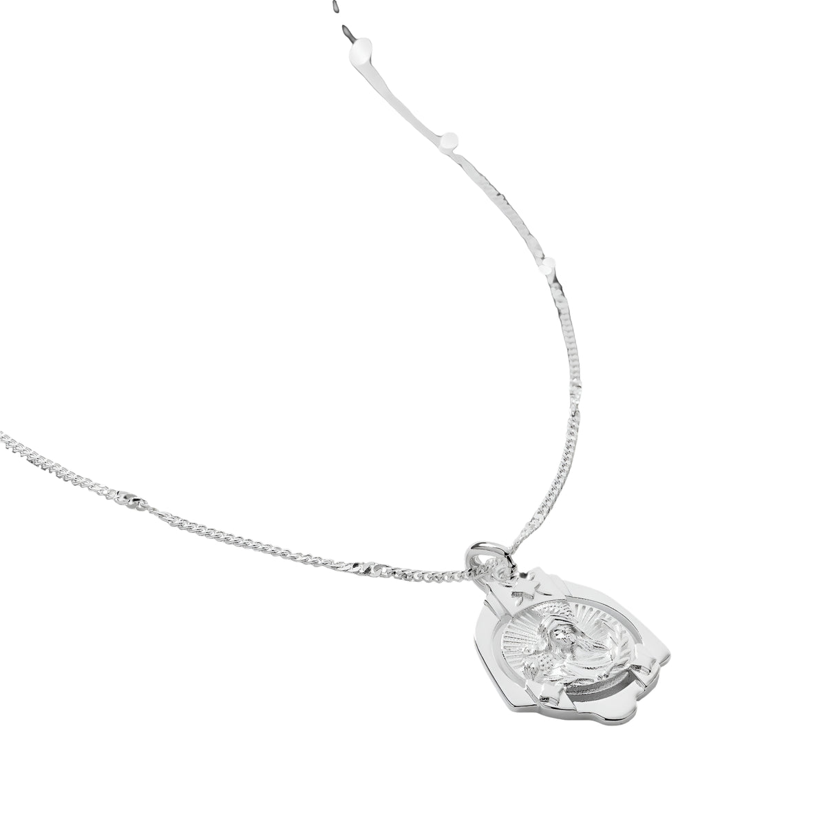 Syster P Kette Lucky Coin Athena, Silber