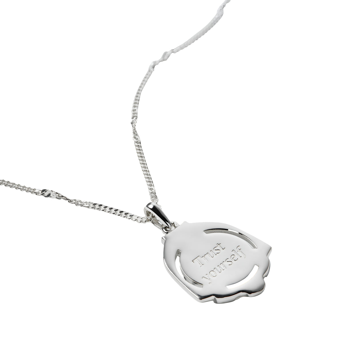 Syster P Kette Lucky Coin Athena, Silber