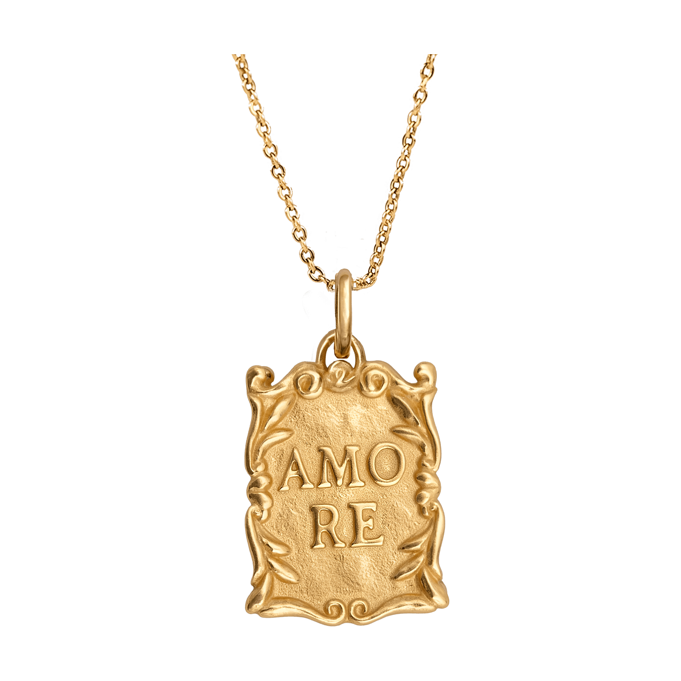 Alhaja Kette Nuovo Amore, vergoldet