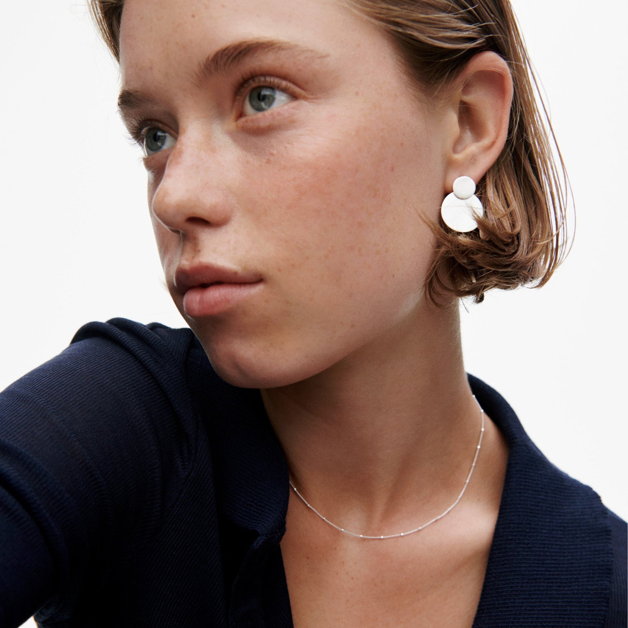 Pernille Corydon Kette Eda, Silber