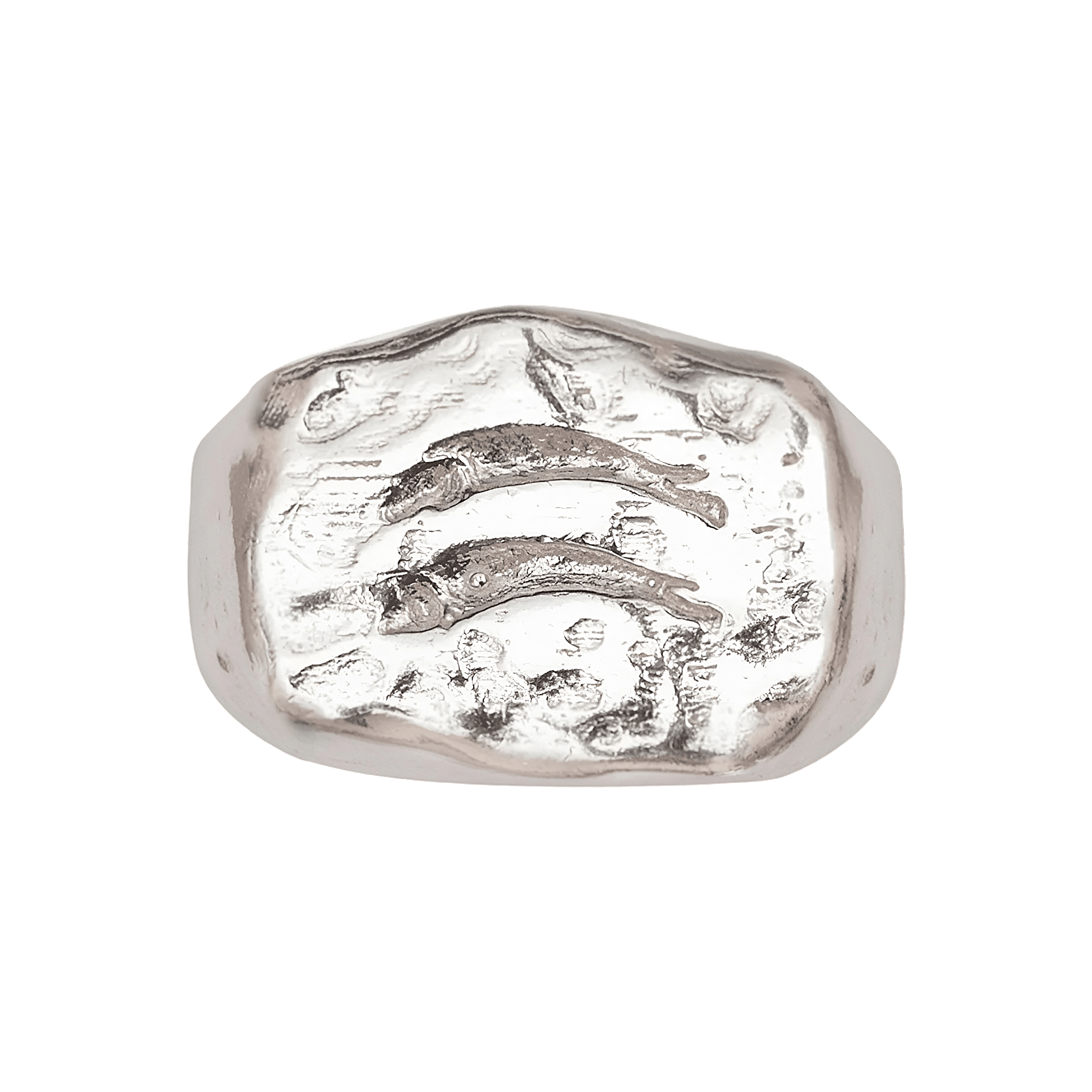 Alhaja Ring Pez, Silber