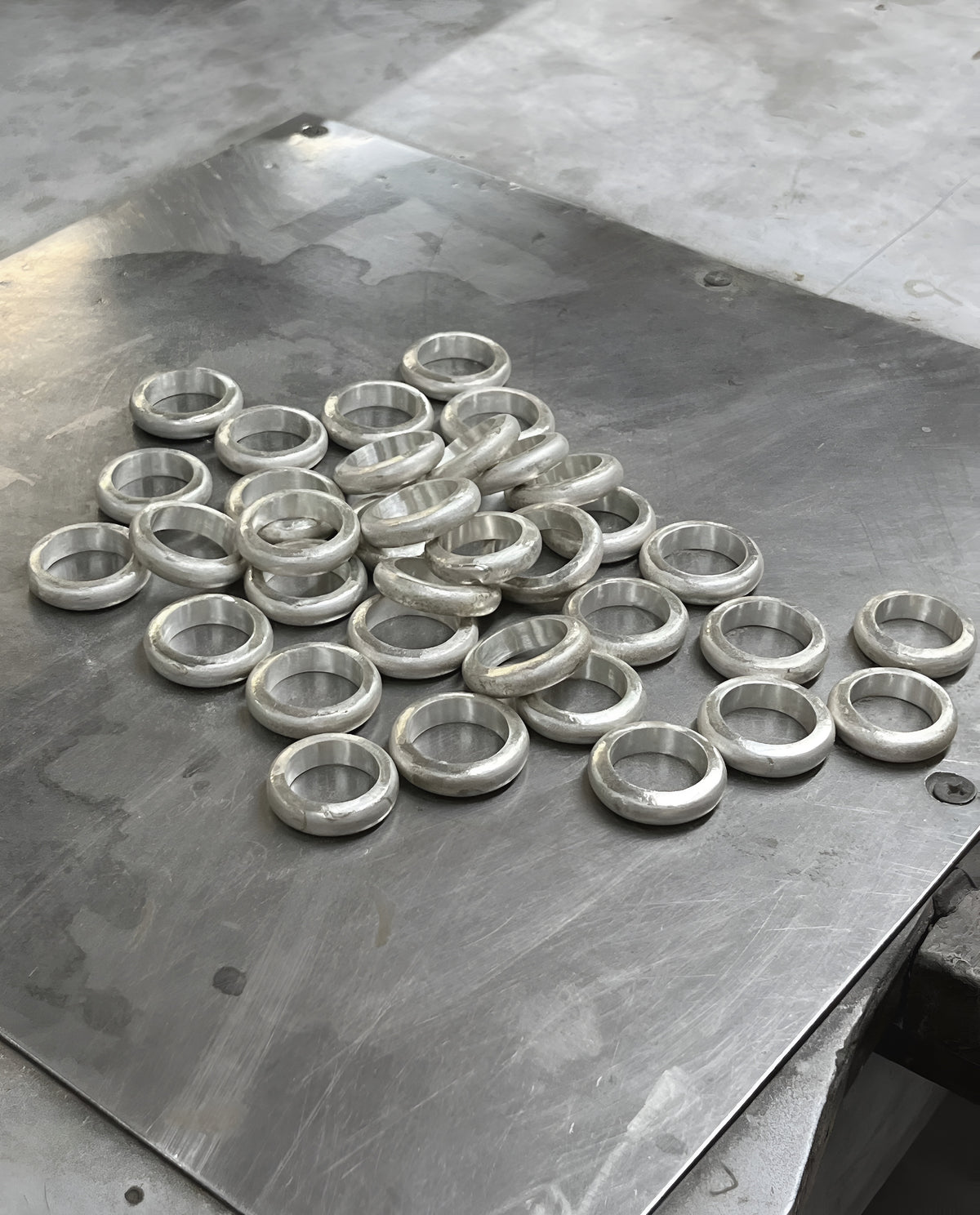 Syster P Ring Bolded, vergoldet