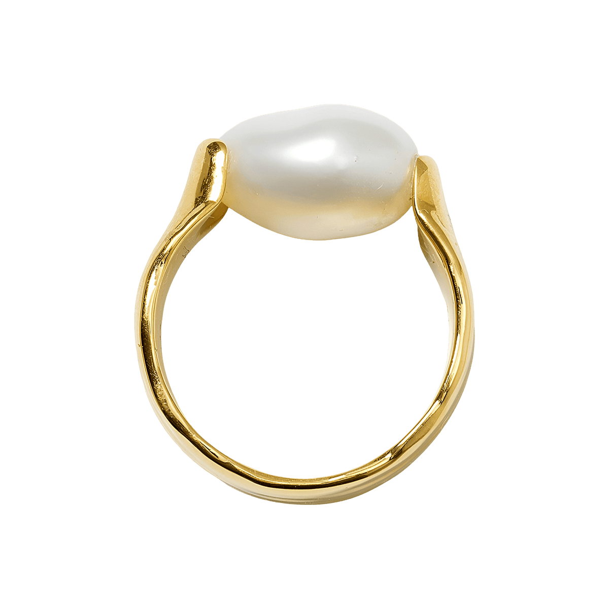 Syster P Ring Paxton, vergoldet