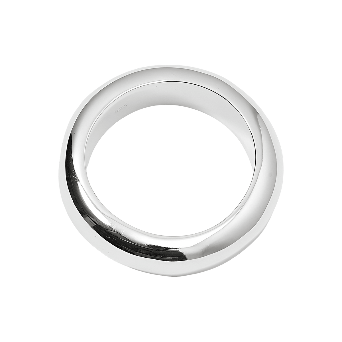 Syster P Ring Bolded, Silber