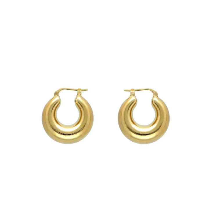 Vanessa Baroni Creolen Circlet, gold, vergoldet