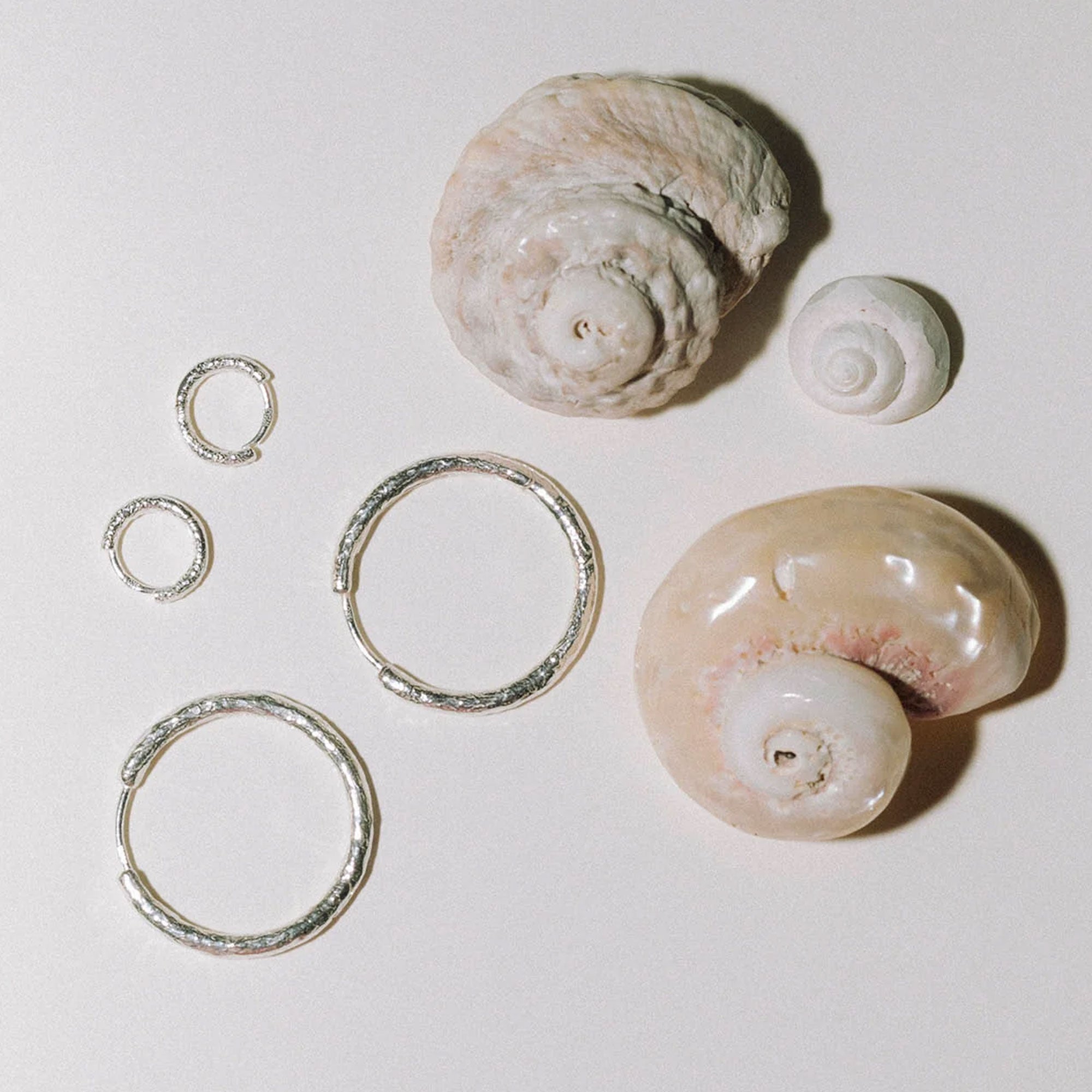 Alhaja Creolen Flamenco L, Silber