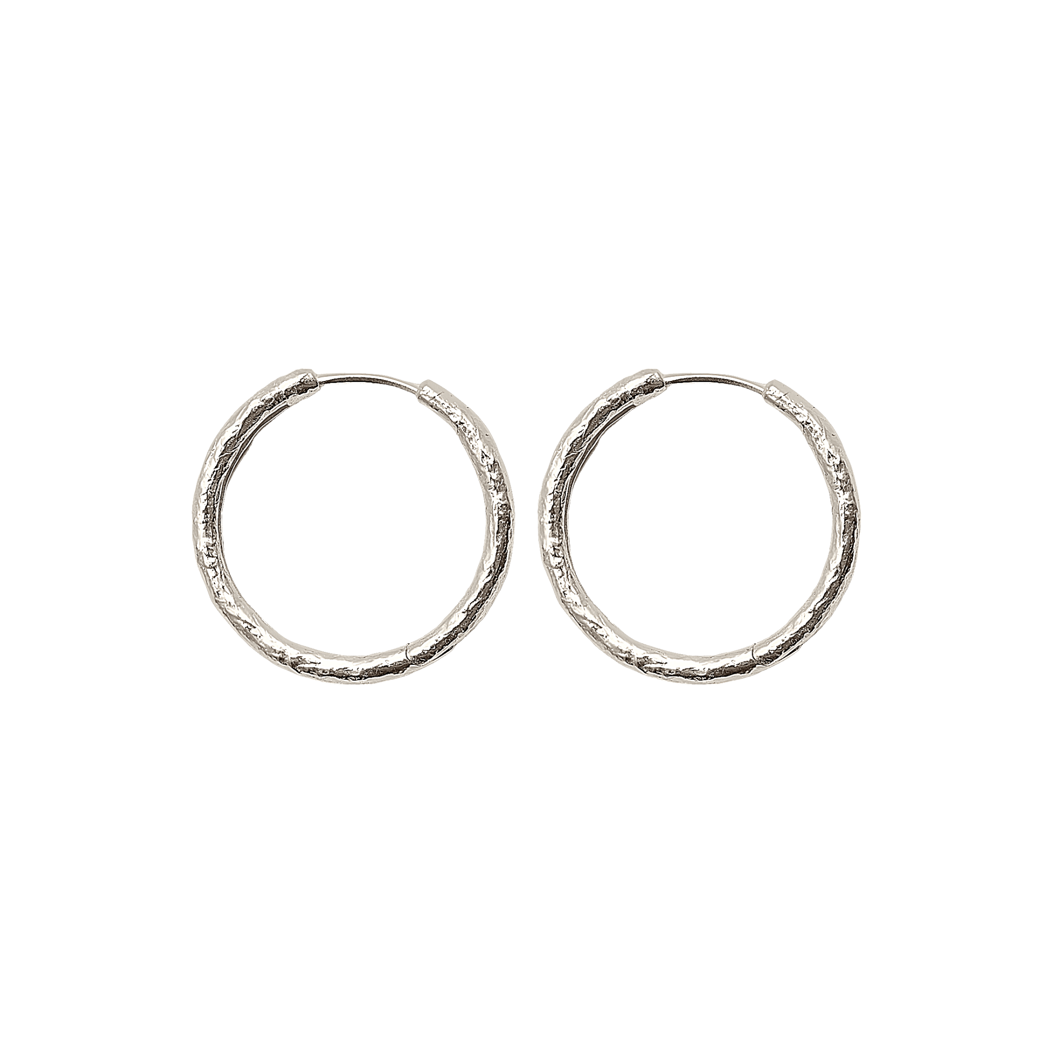 Alhaja Creolen Flamenco L, Silber