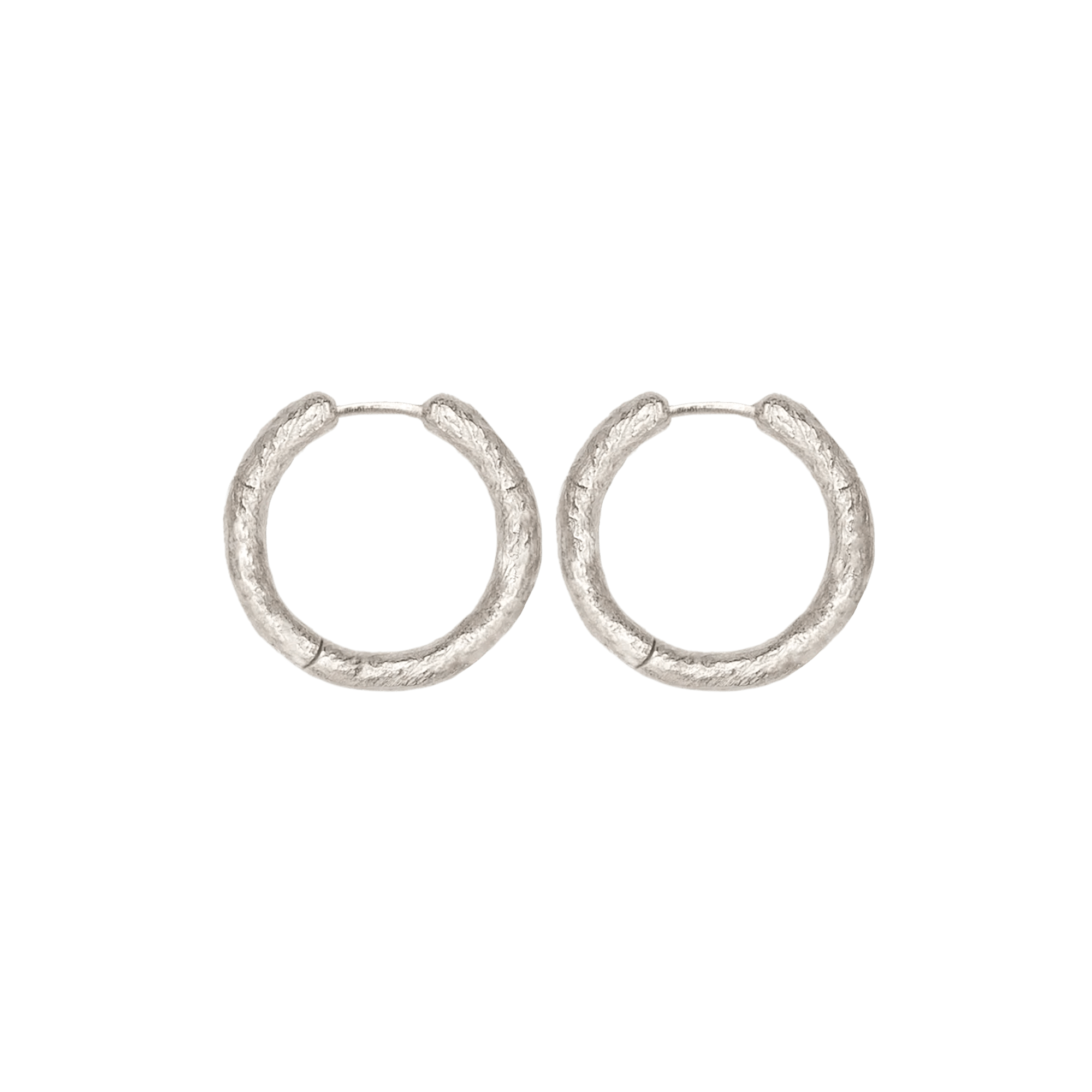 Alhaja Creolen Flamenco M, Silber