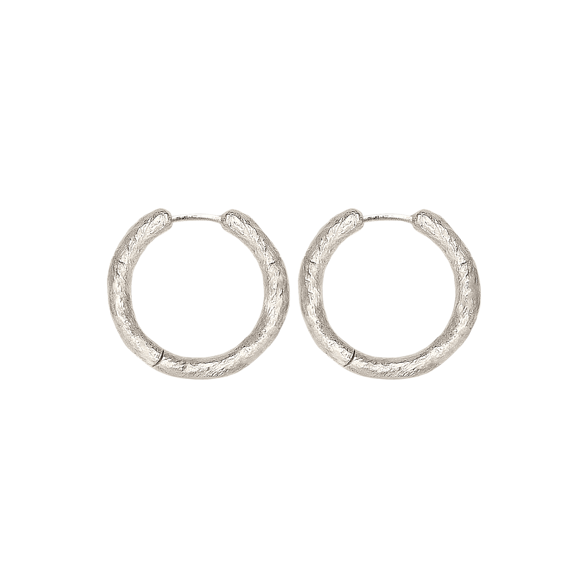 Alhaja Creolen Flamenco M, Silber