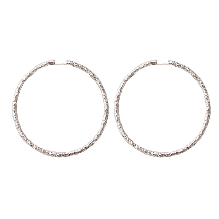Alhaja Creolen Flamenco XL, Silber