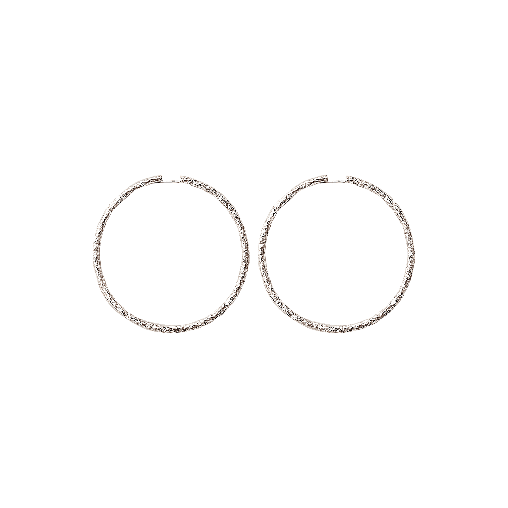 Alhaja Creolen Flamenco XL, Silber