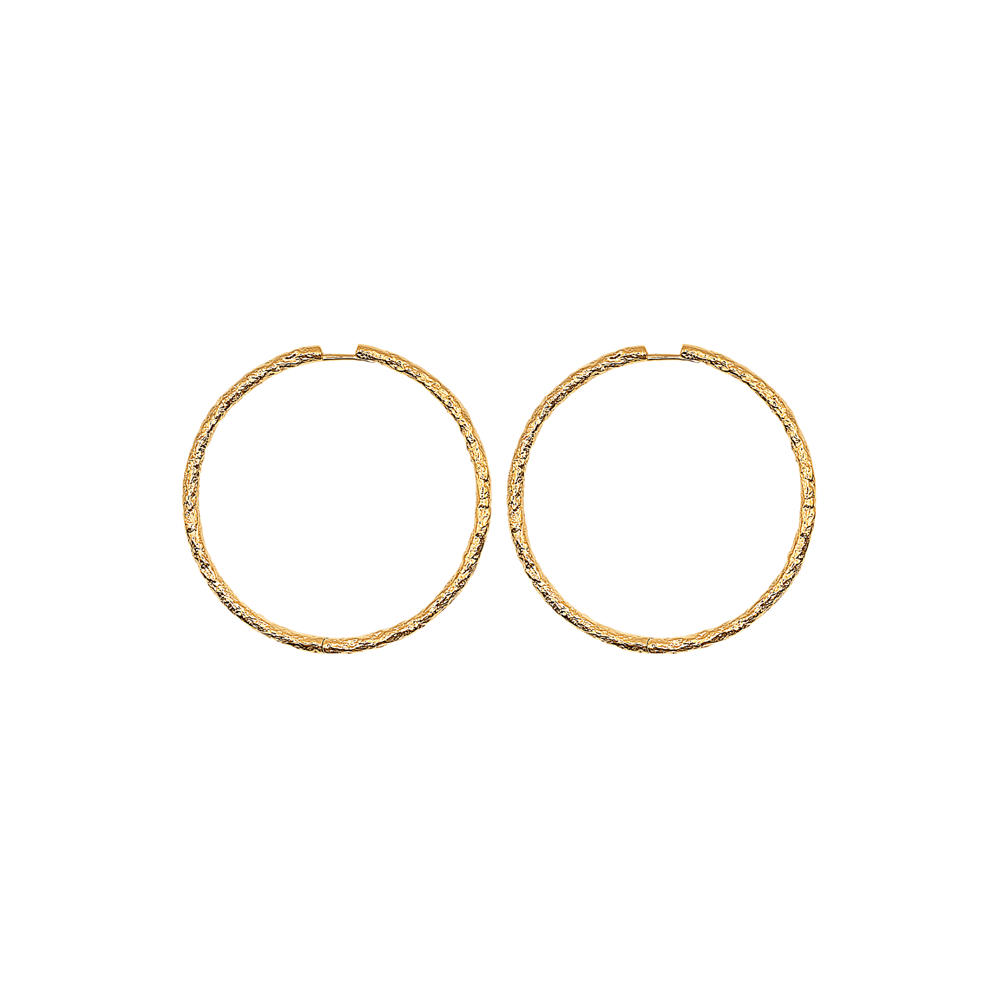 Alhaja Creolen Flamenco XL, vergoldet