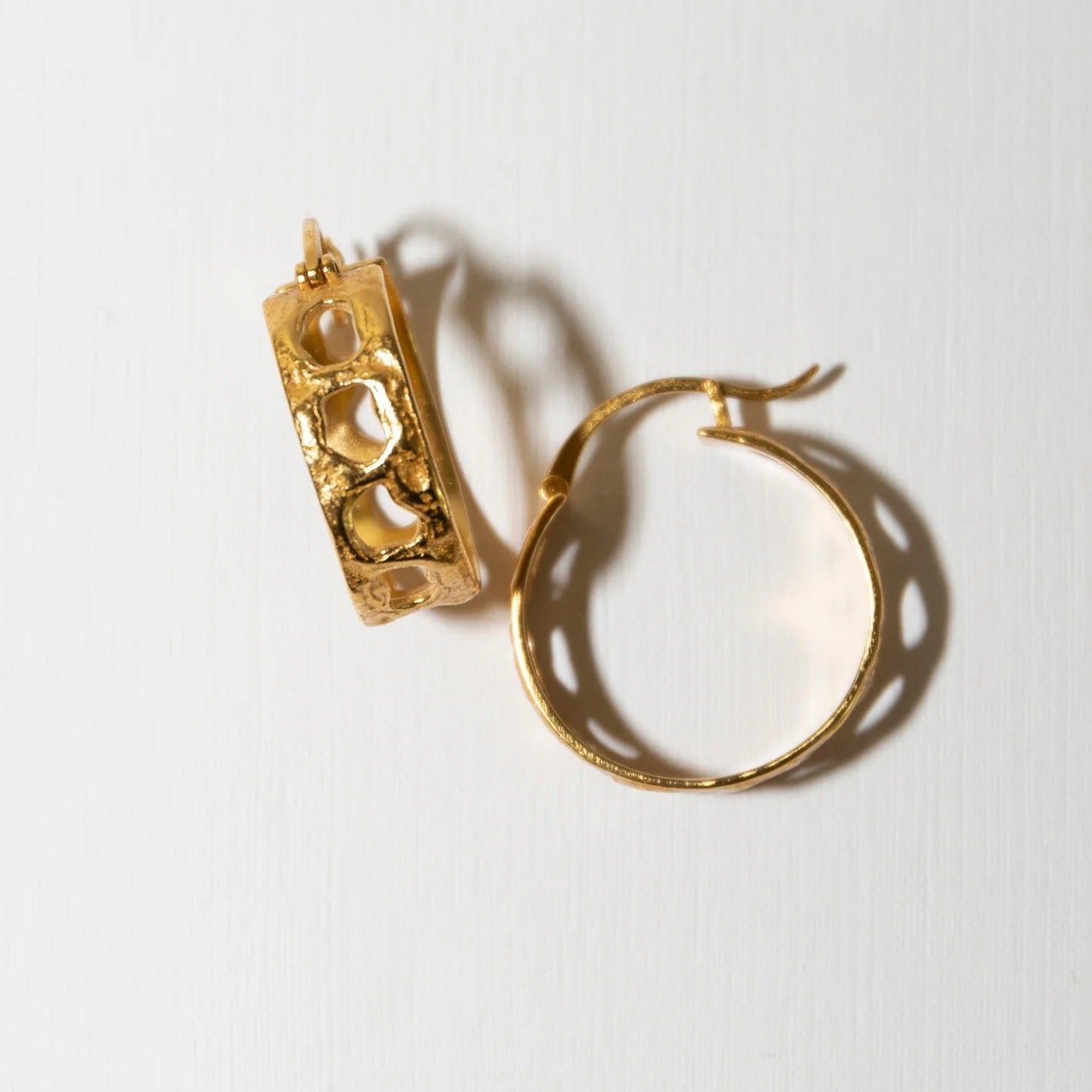 Alhaja Creolen Olimpia, vergoldet