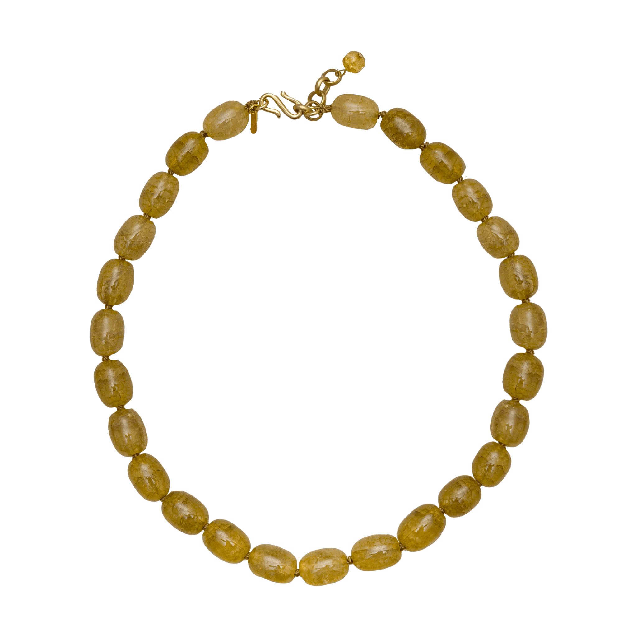 Alhaja Kette Alga, vergoldet