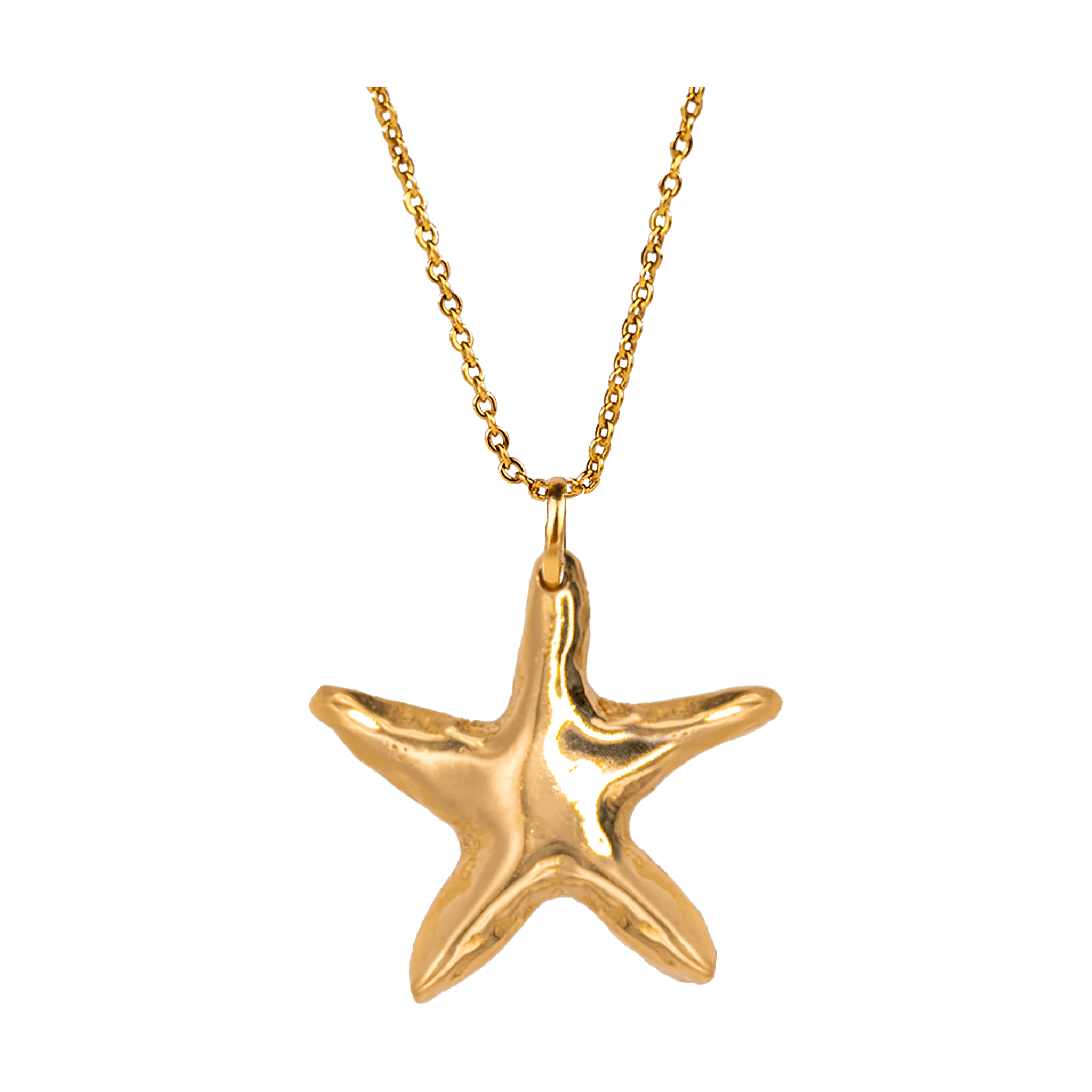 Alhaja Kette Asterina, vergoldet