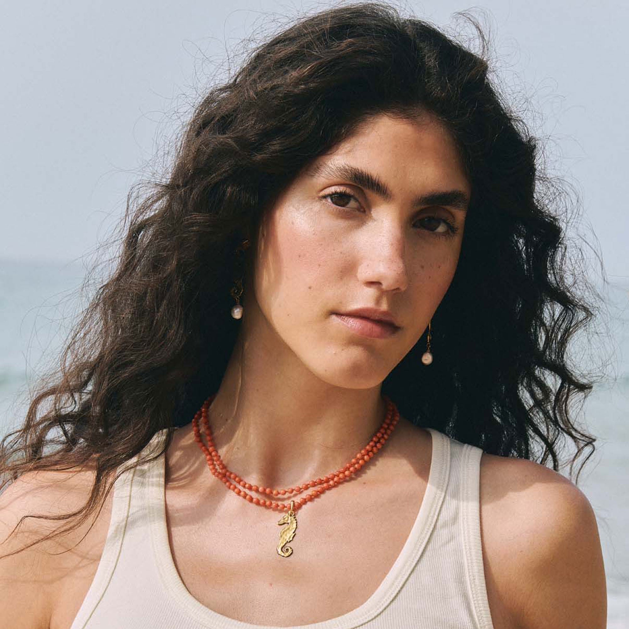 Alhaja Kette Coralina Cavaletto, vergoldet