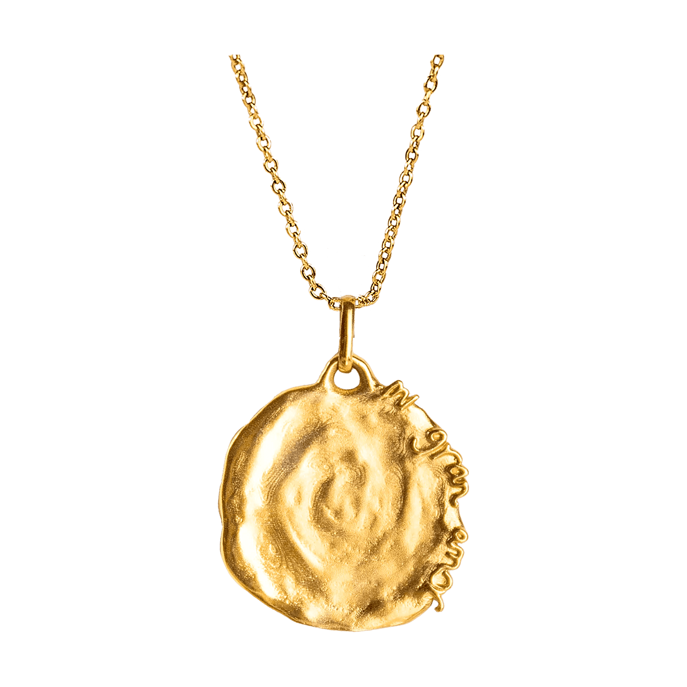 Alhaja Kette Mi Gran Amor, vergoldet