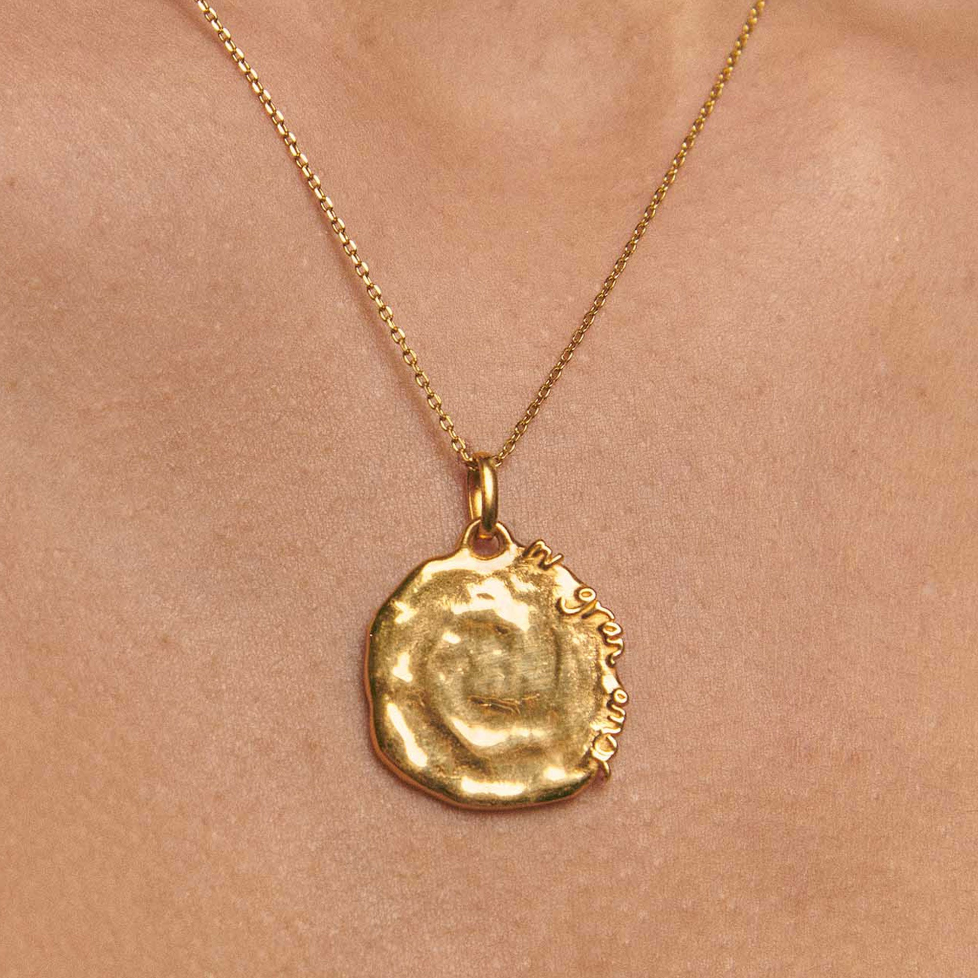 Alhaja Kette Mi Gran Amor, vergoldet