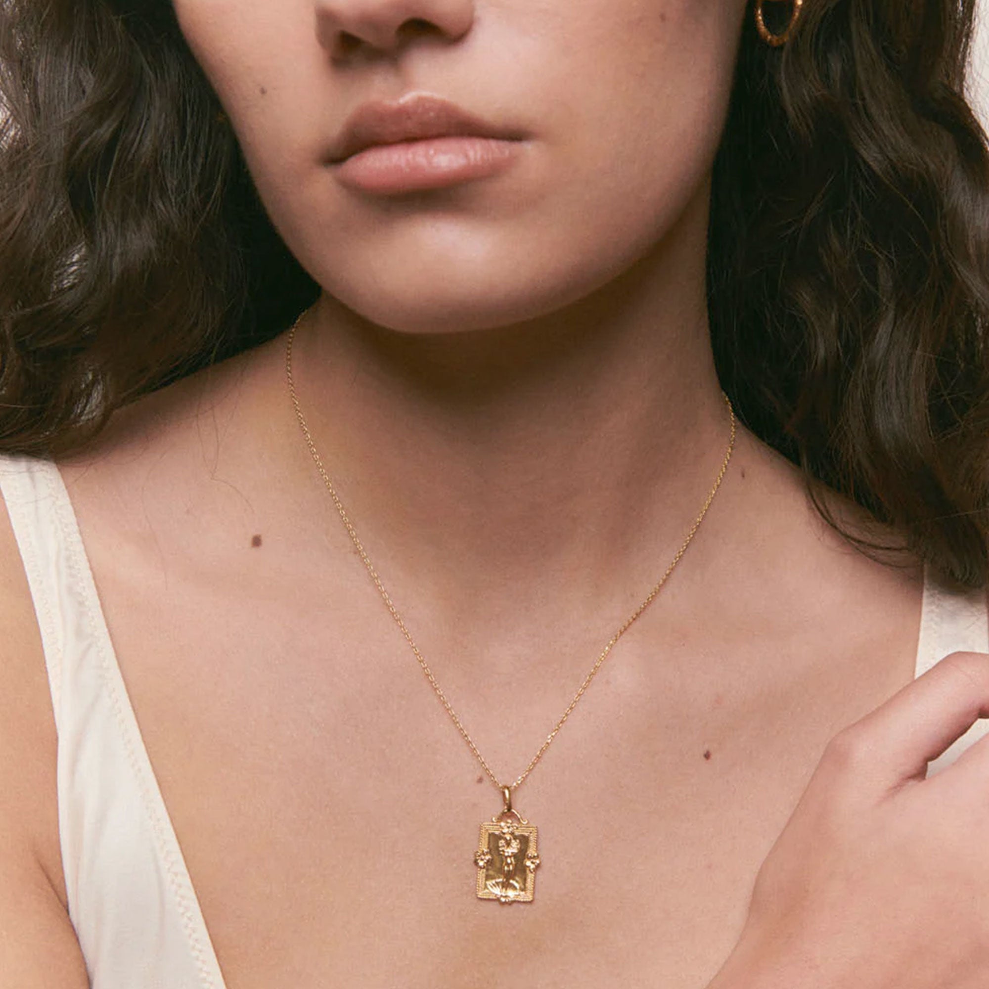 Alhaja Kette Musa Venus, vergoldet