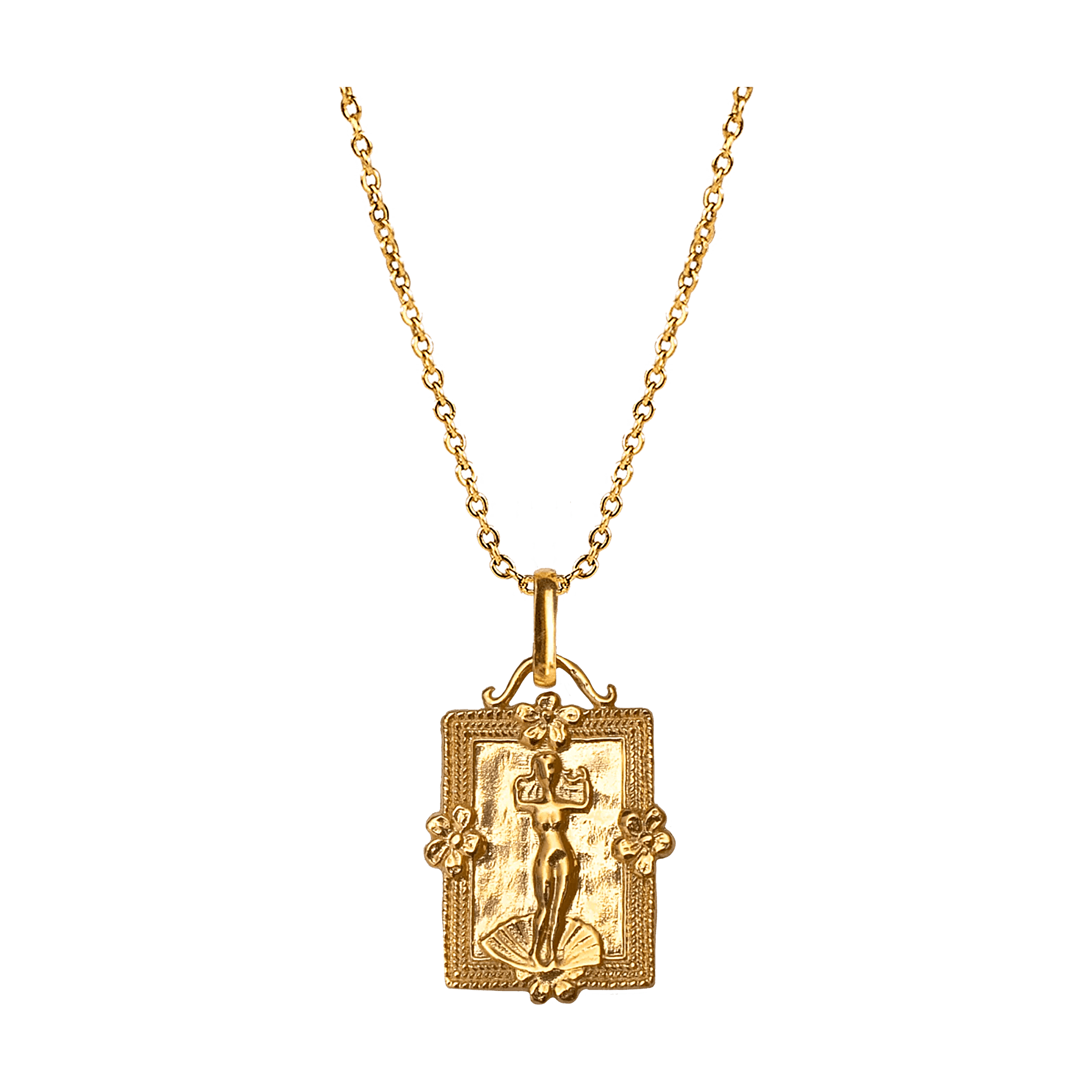 Alhaja Kette Musa Venus, vergoldet