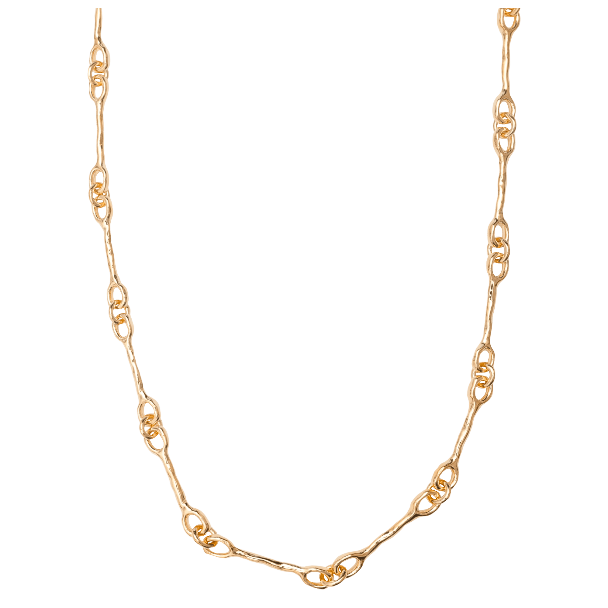 Alhaja Kette Nautilus, vergoldet