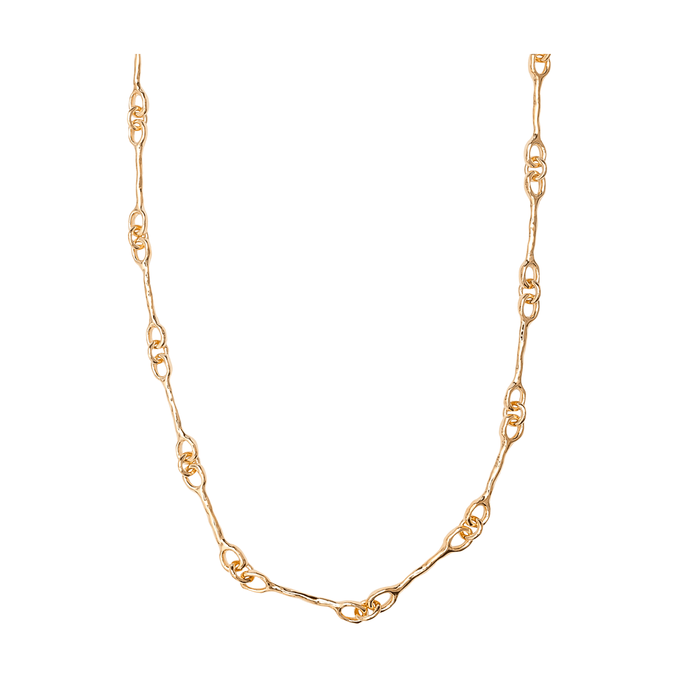 Alhaja Kette Nautilus, vergoldet