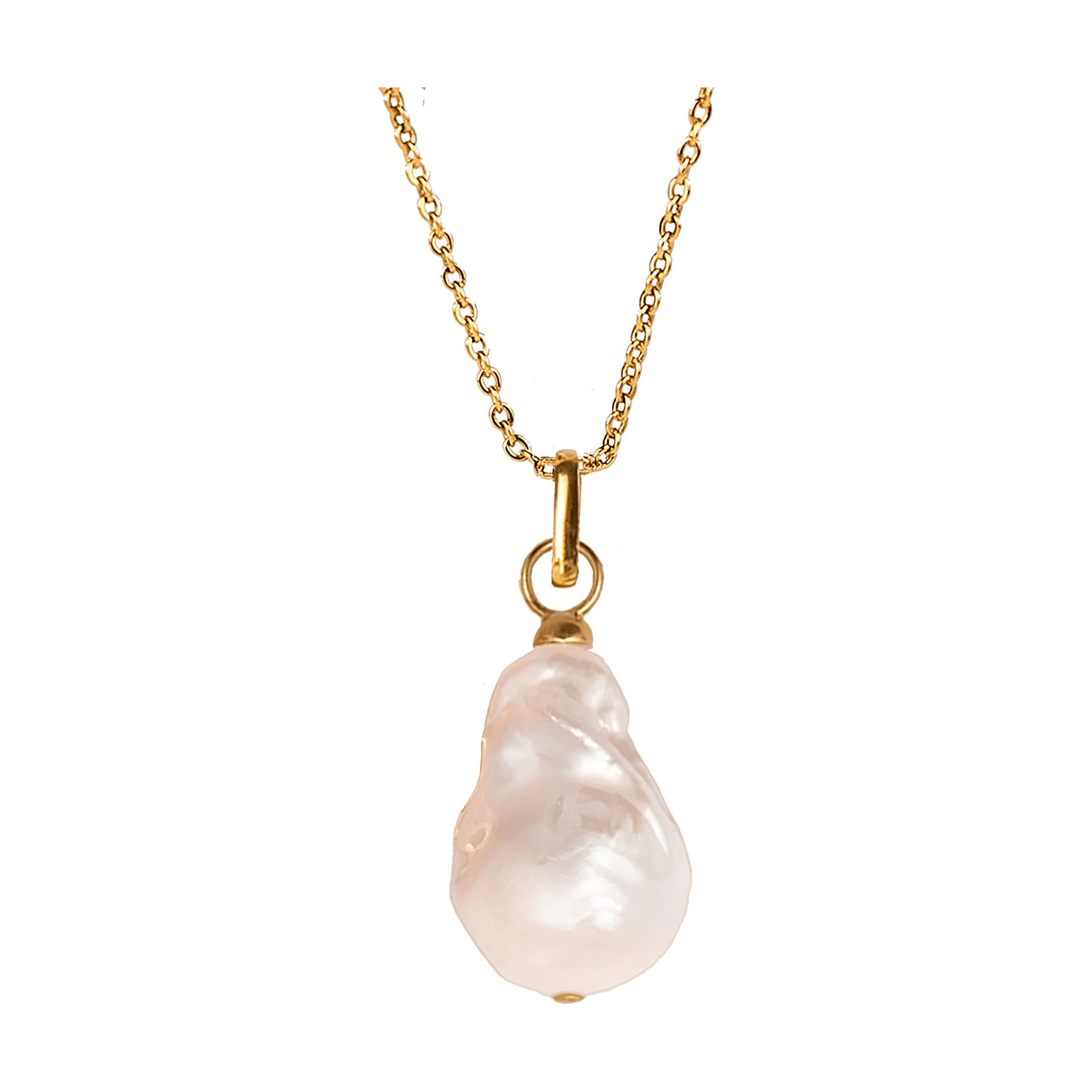 Alhaja Kette Perla Preciosa, vergoldet