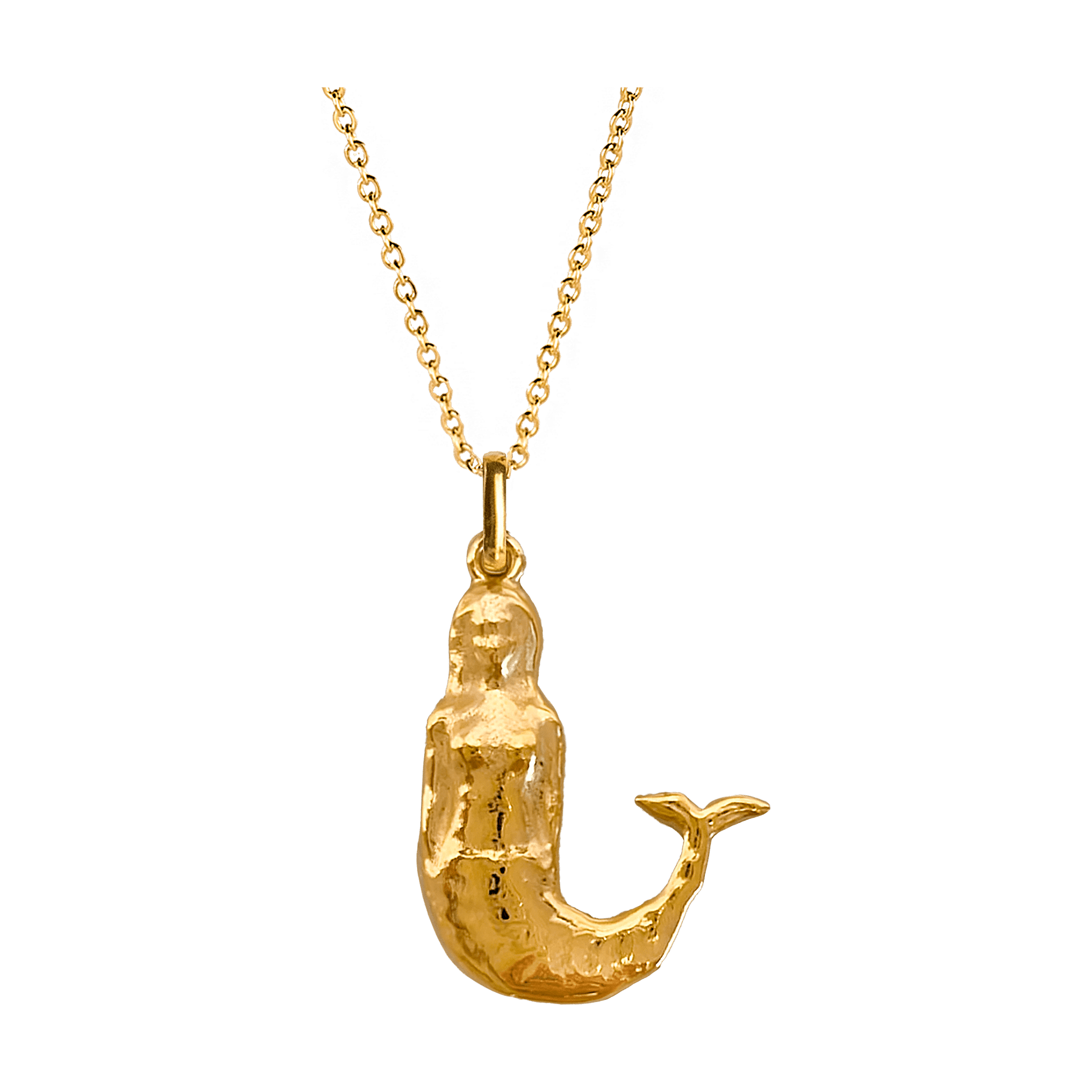 Alhaja Kette Sirena, vergoldet