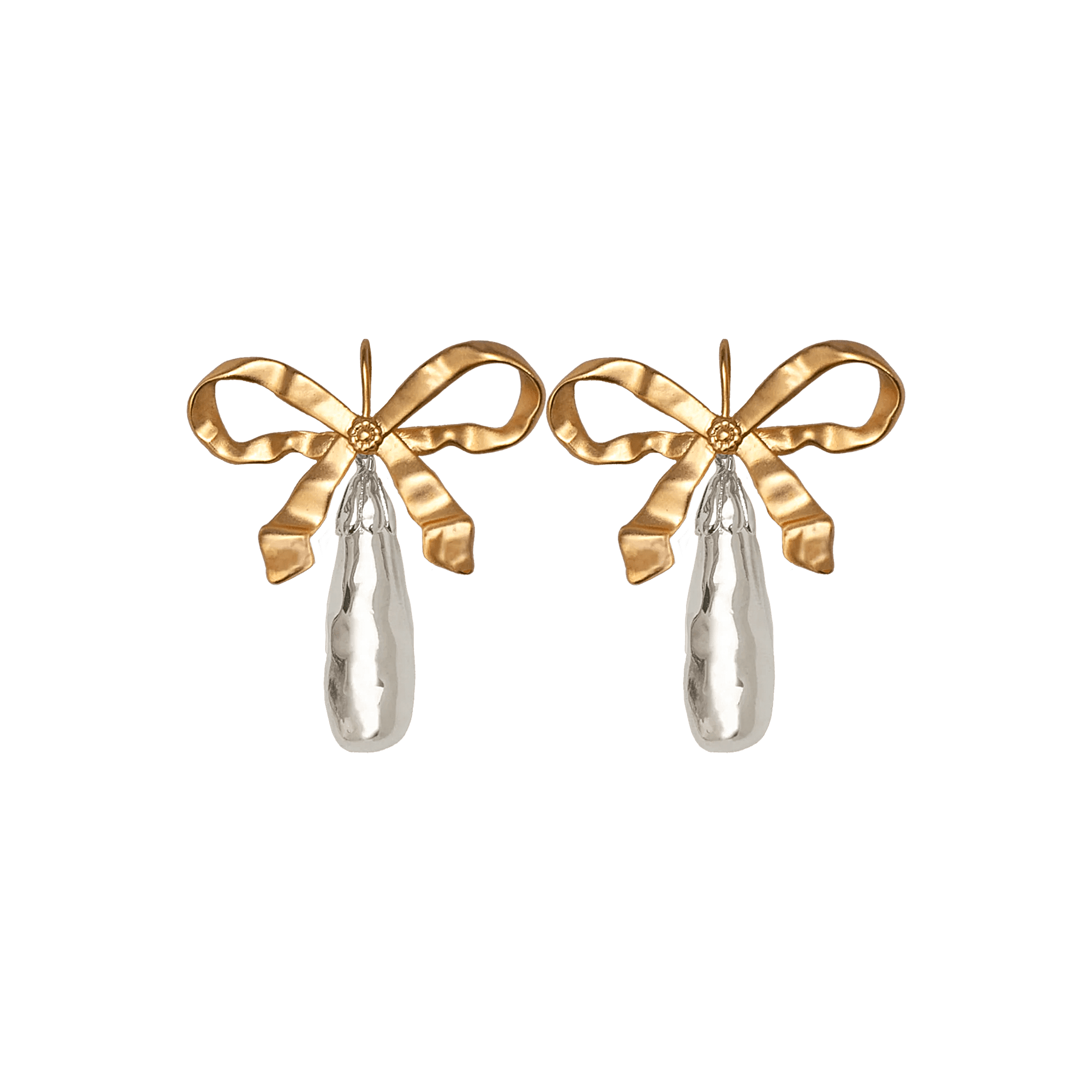 Alhaja Ohrringe Flavia, Silber, vergoldet