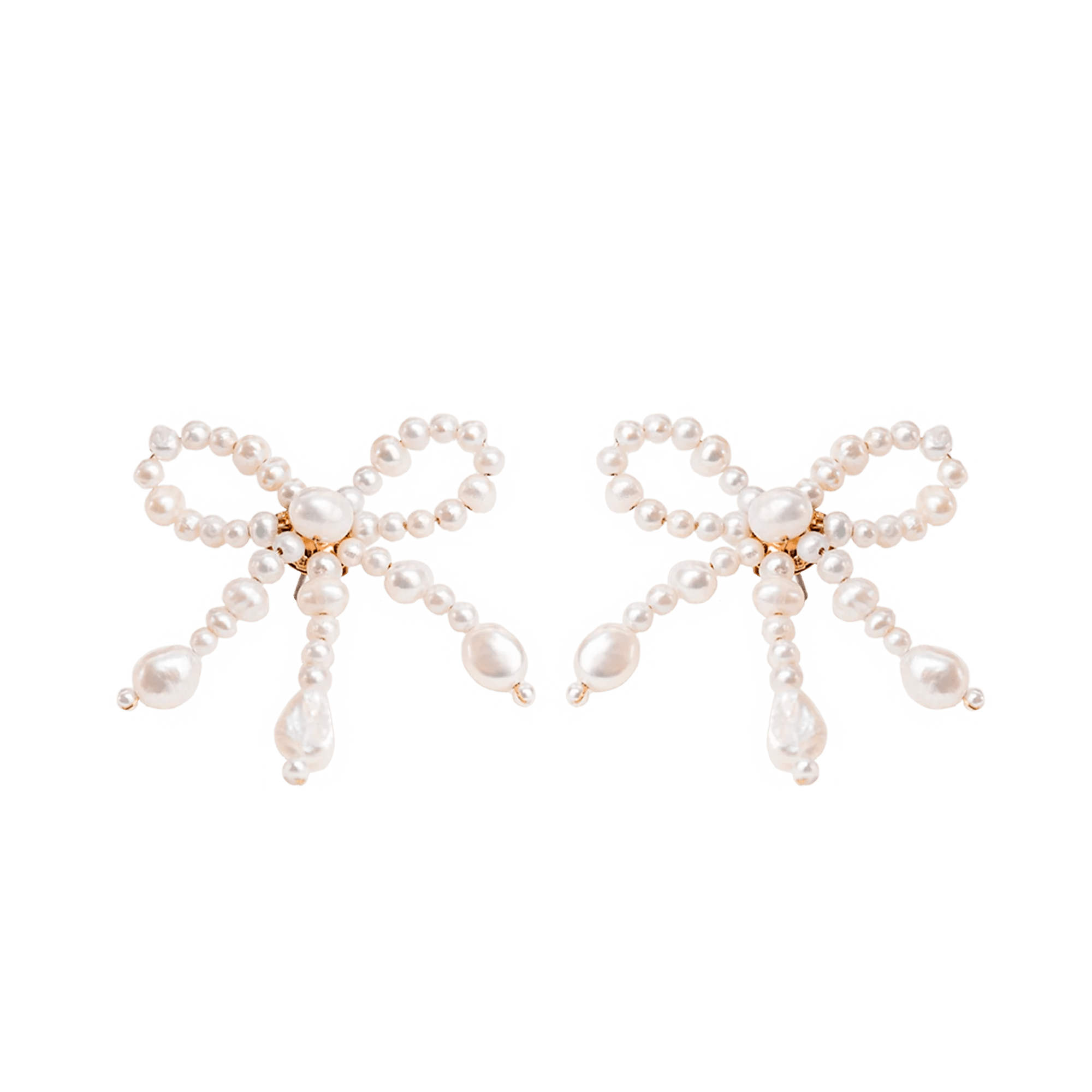 Alhaja Ohrringe Petra, vergoldet