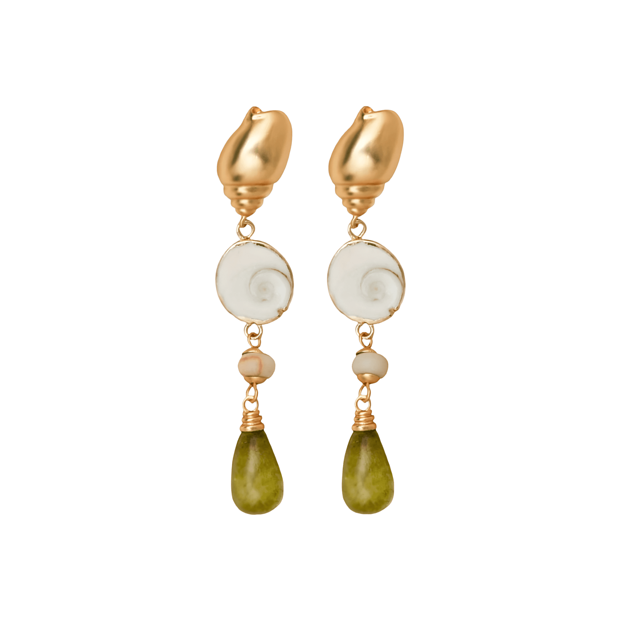 Alhaja Ohrringe Santa Lucia, New Caracola, vergoldet