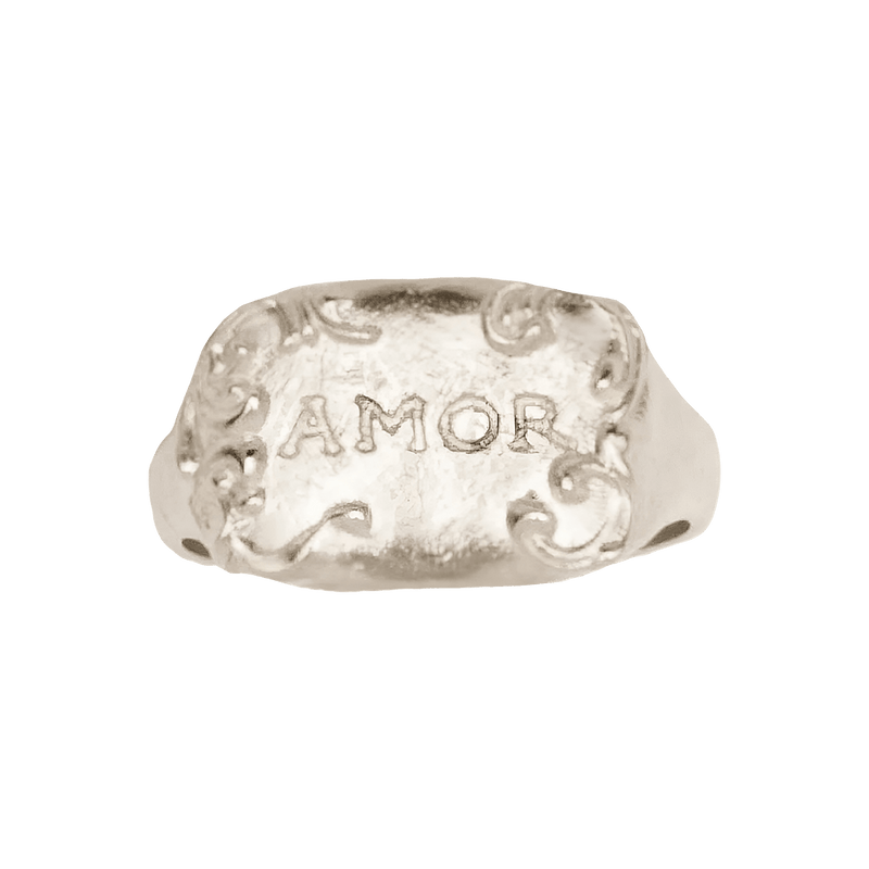 Alhaja Ring Amor, Silber