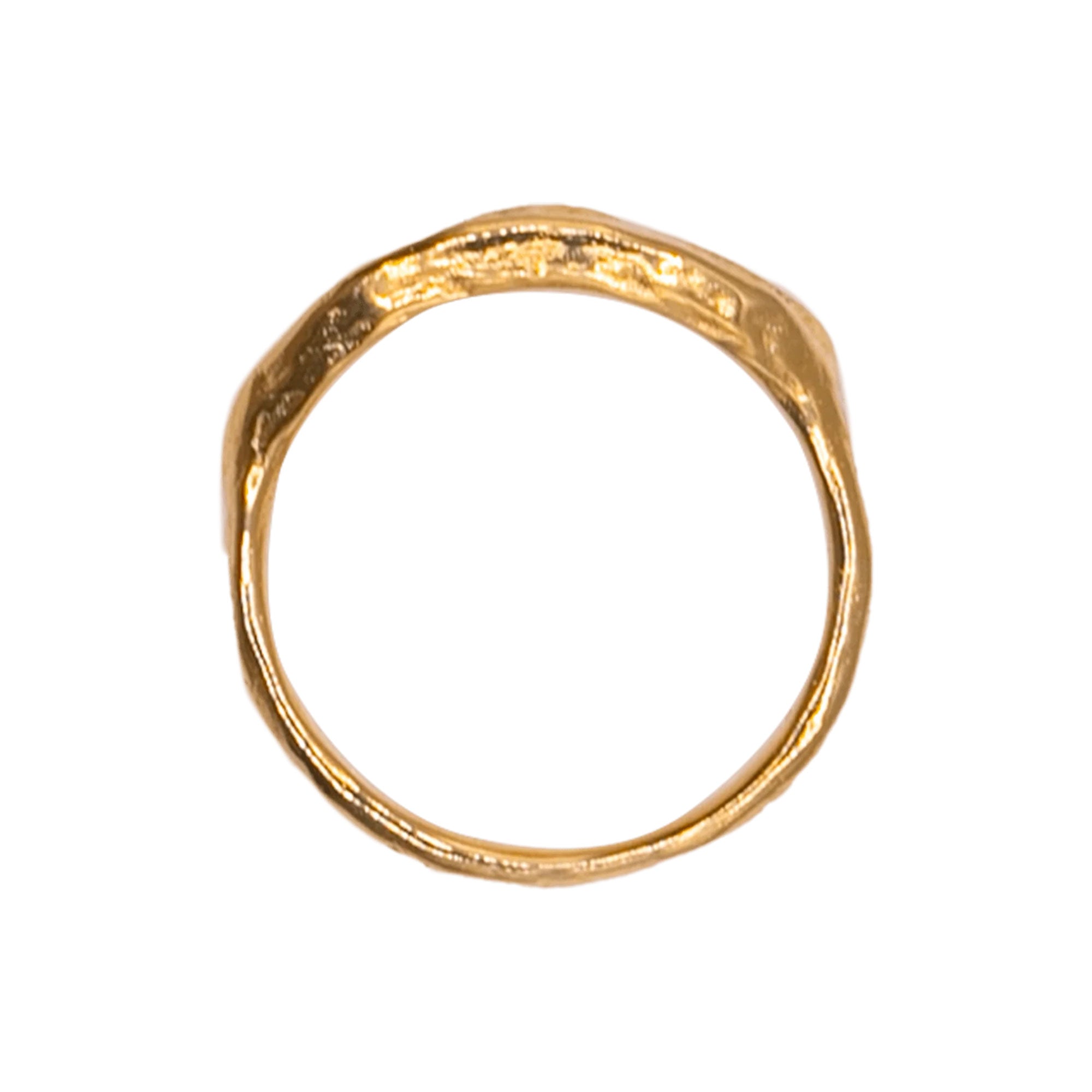 Alhaja Ring Amore, vergoldet