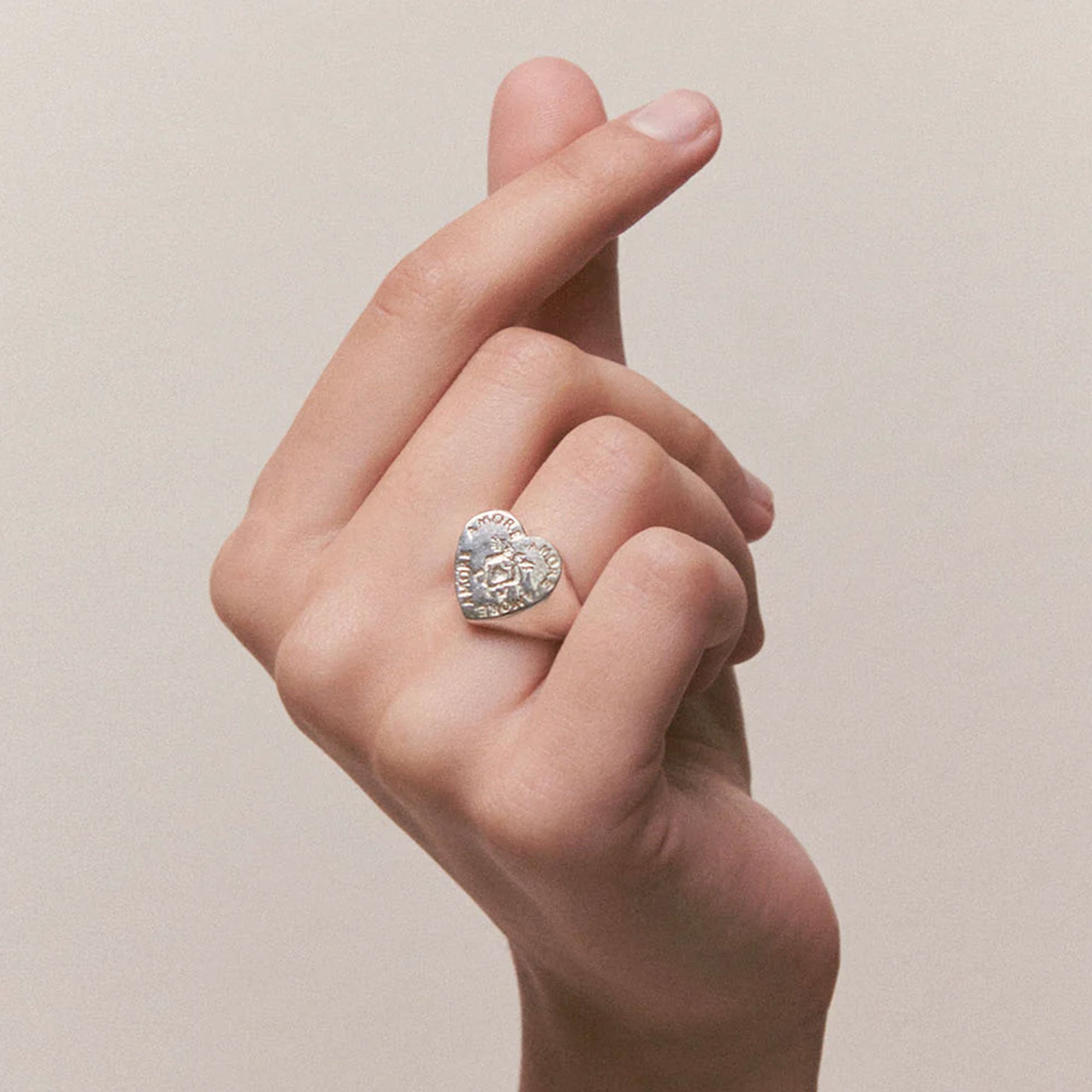 Alhaja Ring Cupido, Silber